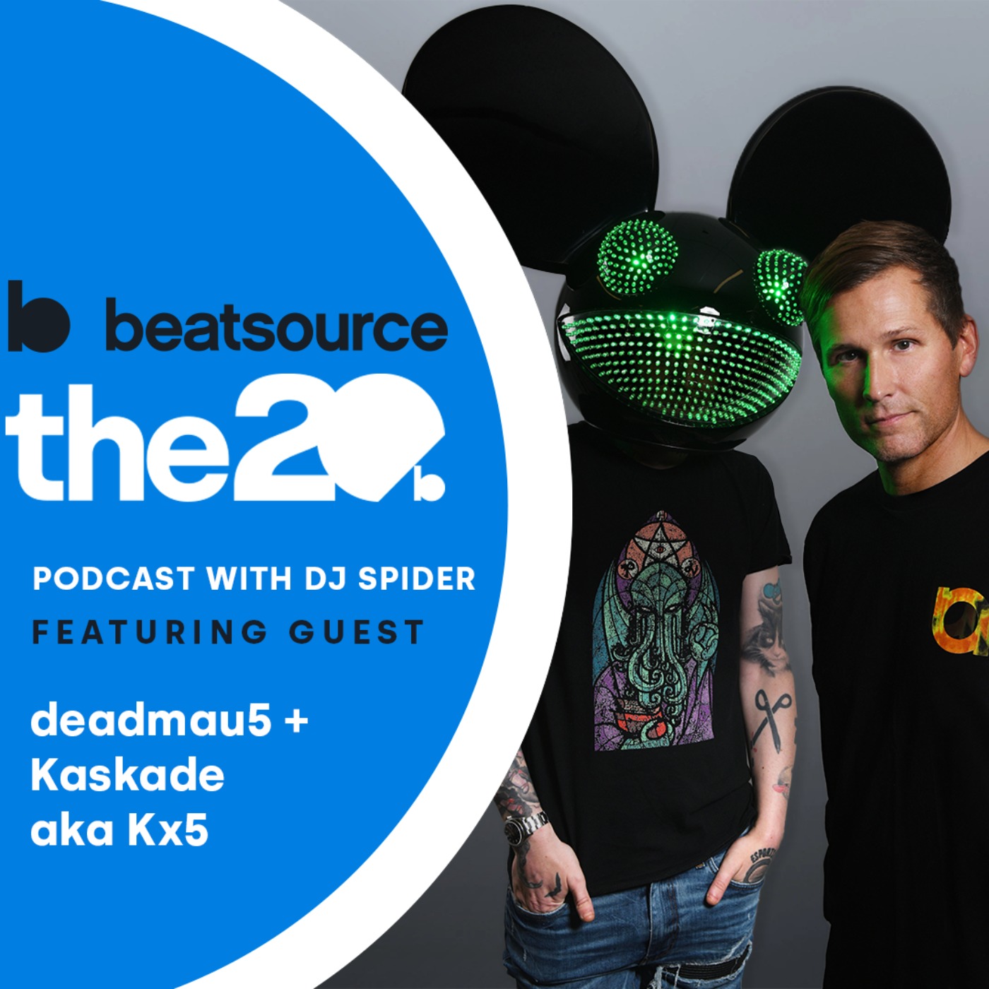cover art for deadmau5 and Kaskade (Kx5)