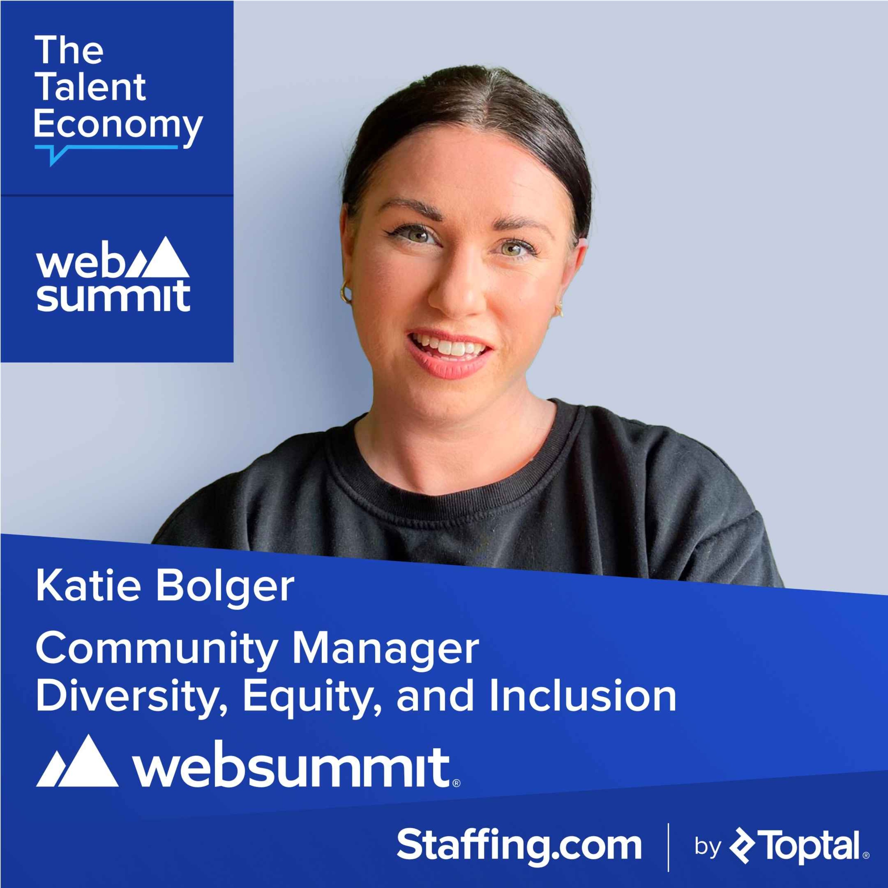 cover art for Web Summit: Community Lead and DE&I Program Manager, Katie Bolger 