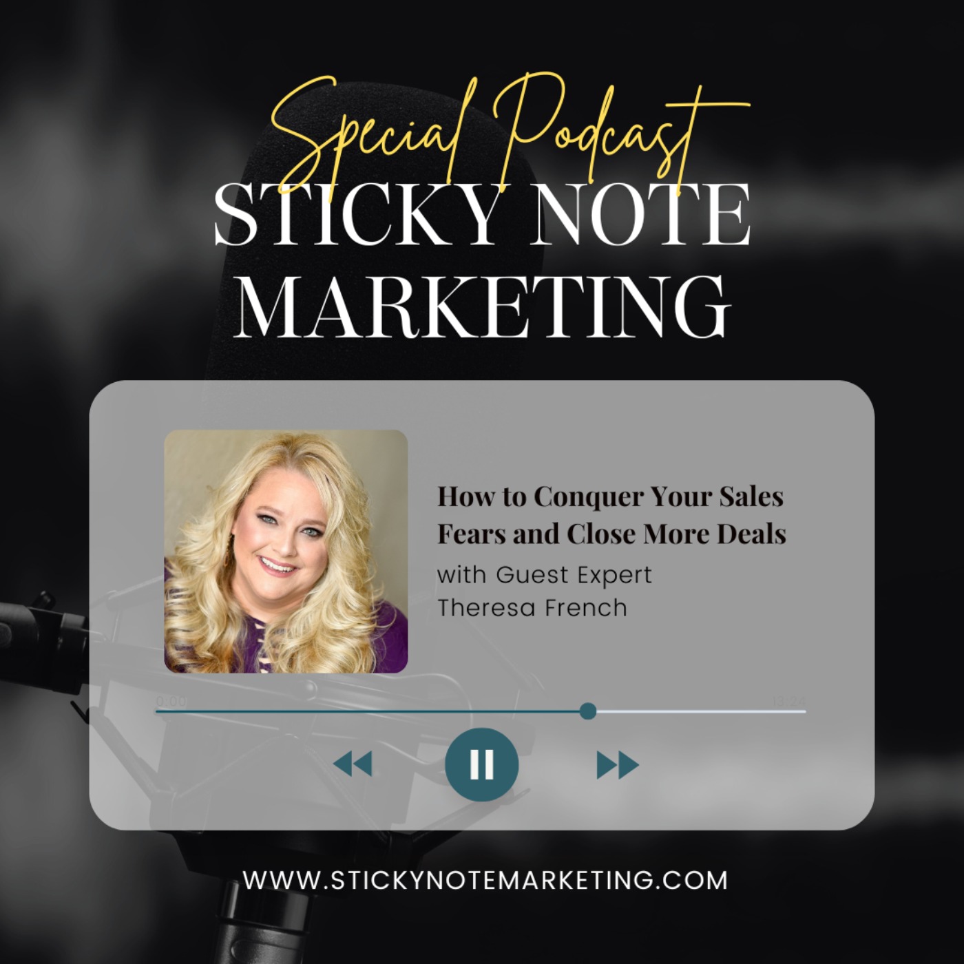 How to Conquer Your Sales Fears and Close More Deals with Theresa French episode artwork