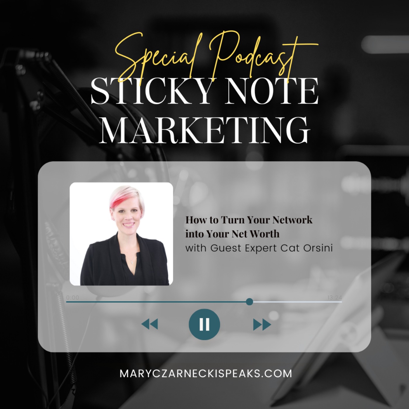 How to Turn Your Network into Your Net Worth with Cat Orsini episode artwork