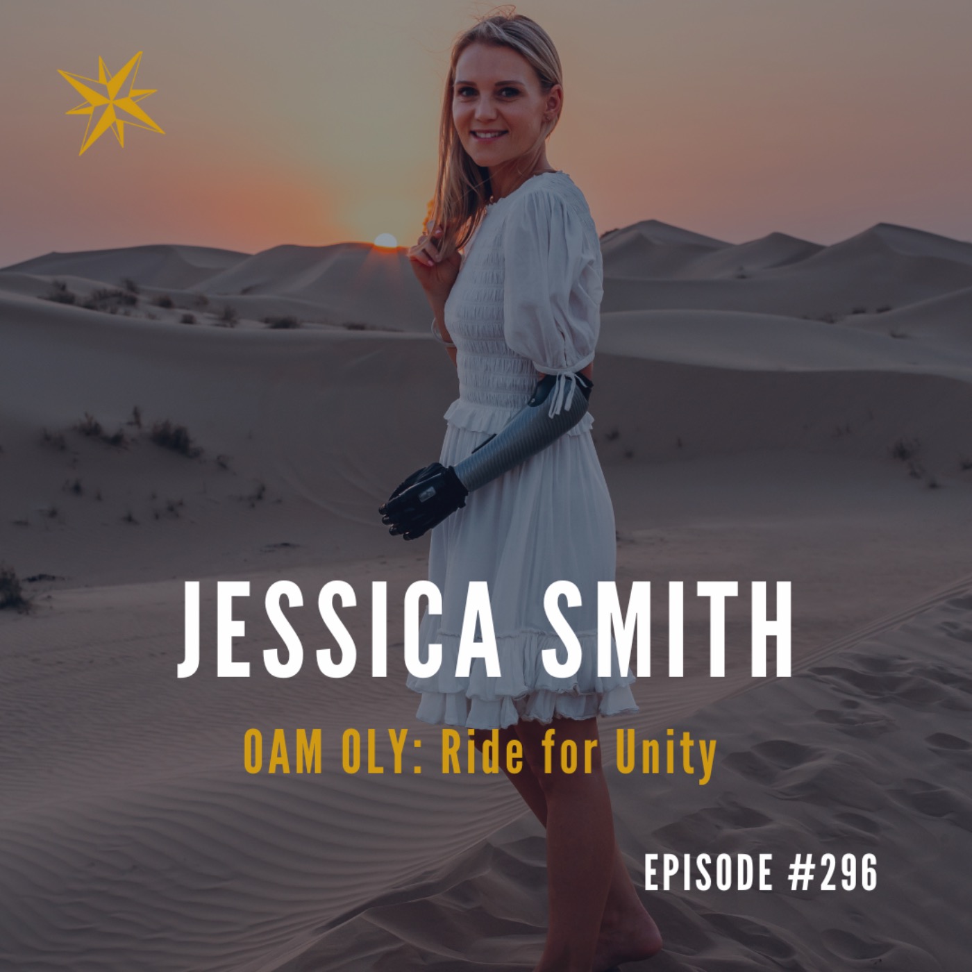 cover art for #296: Jessica Smith OAM OLY: Ride for Unity