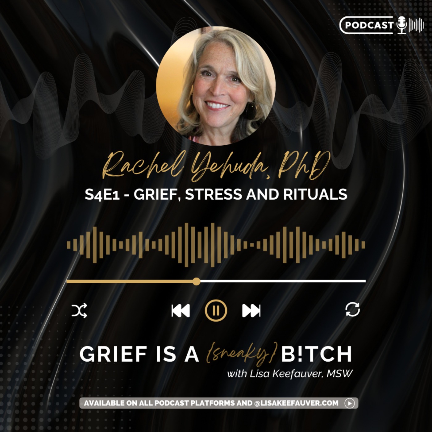 cover art for Rachel Yehuda, PhD | Grief, Stress, and Rituals