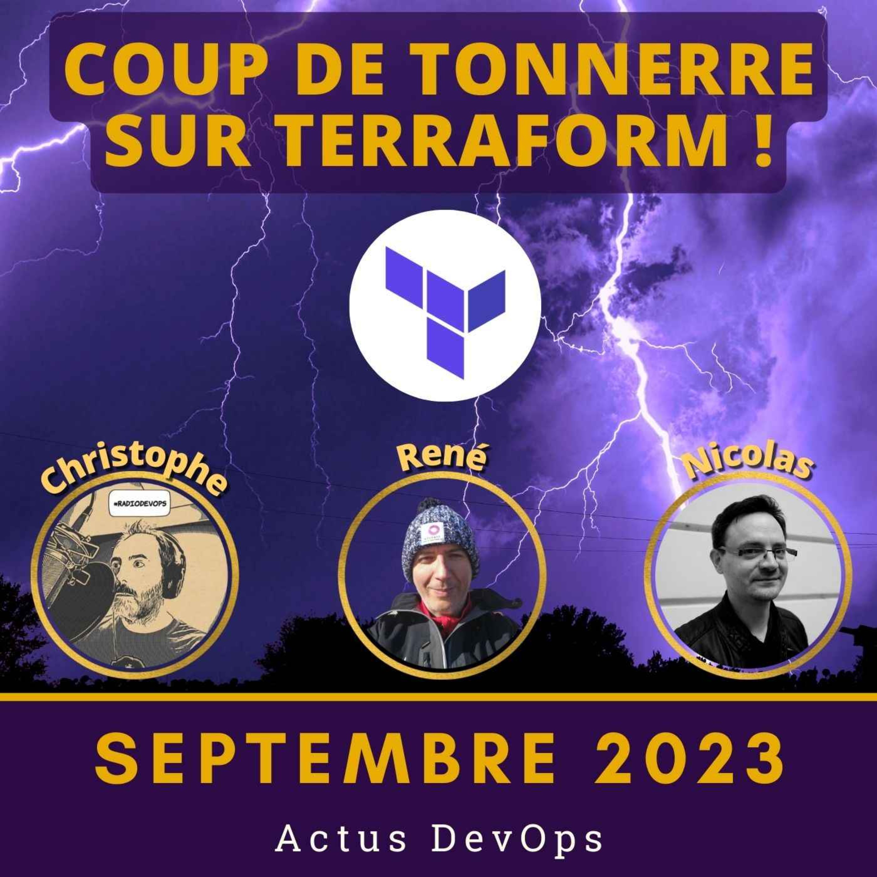 cover art for ⚡️ Changement de licence pour Terraform ! | Actus DevOps Septembre 2023