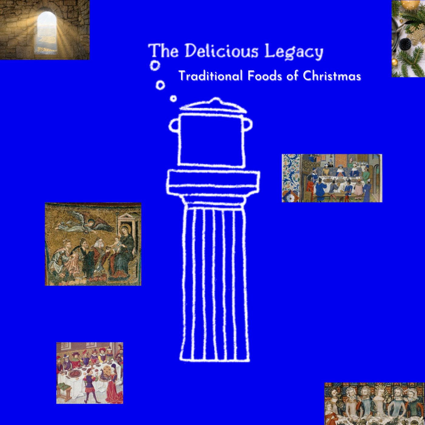 cover art for Traditional Food of Christmas around Europe