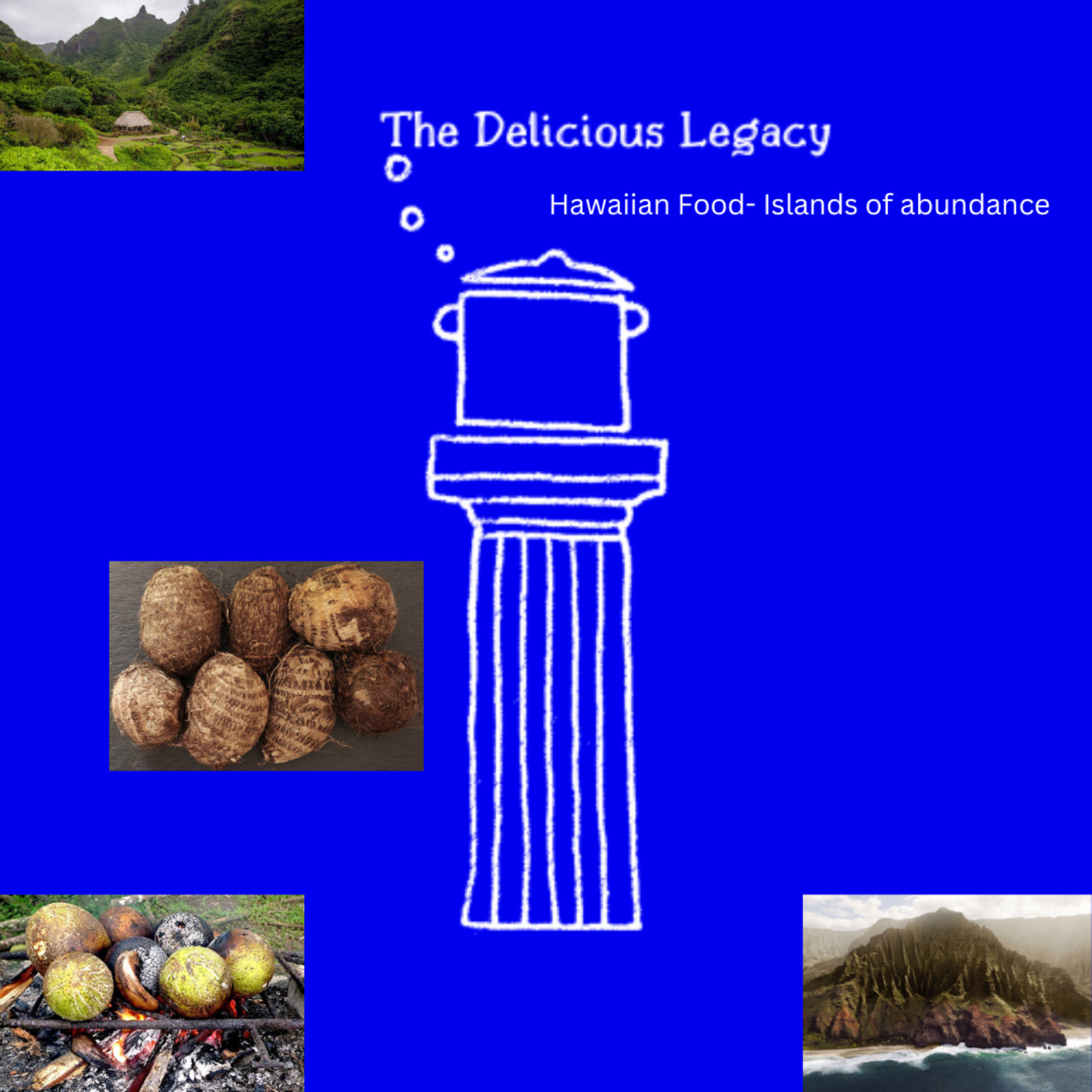 cover art for Hawaiian Food- Islands of abundance in pre-European contact