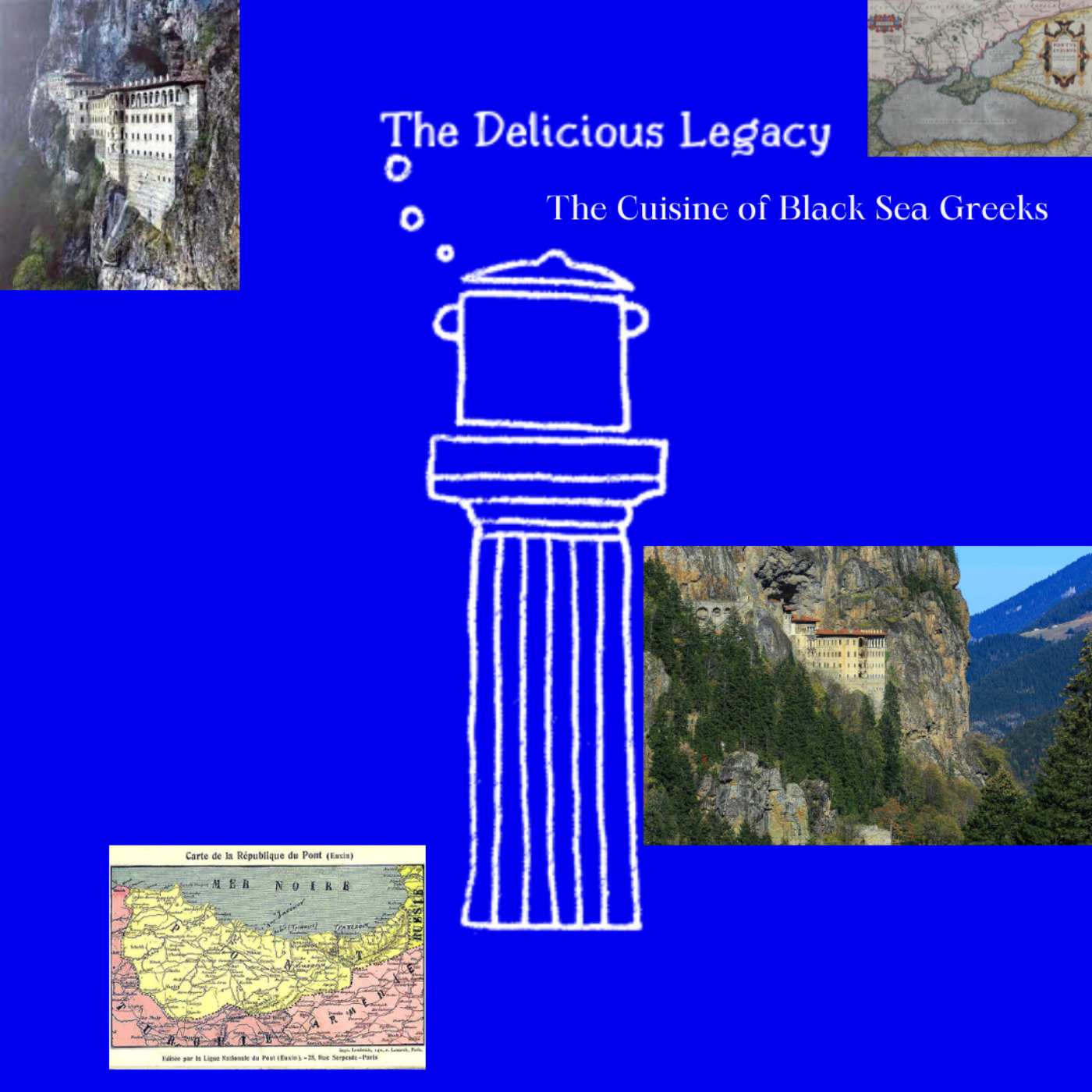 cover art for The Cuisine of the Black Sea Greeks