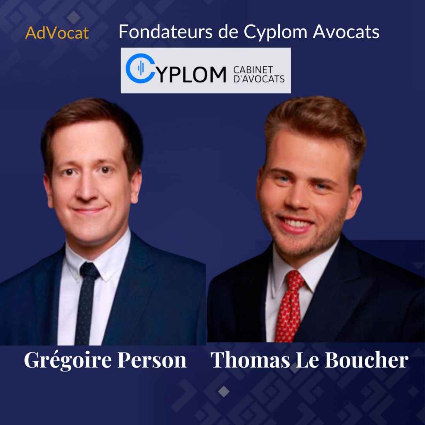 Grégoire Person et Thomas Le Boucher, Fondateurs de Cyplom