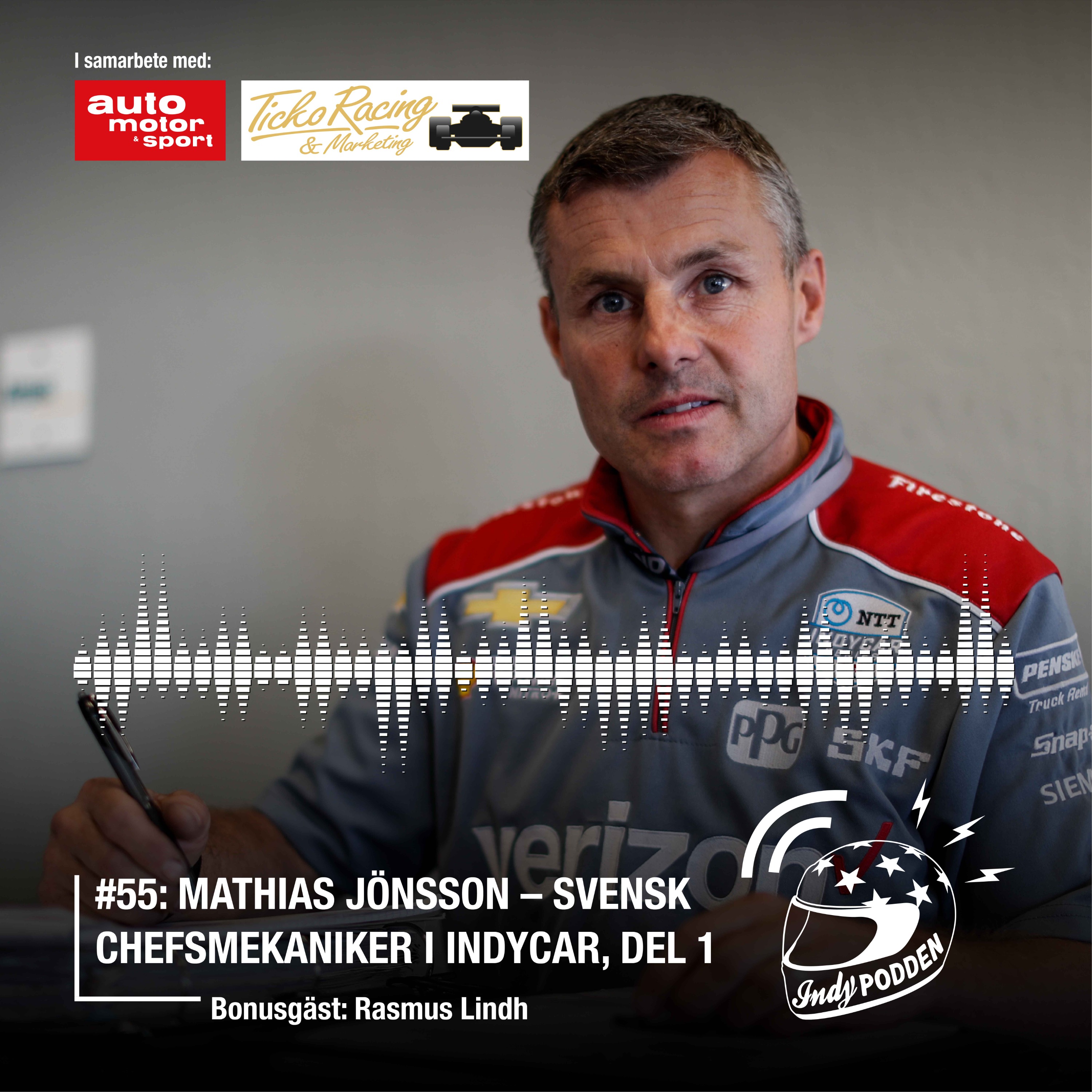 #55: Mathias Jönsson – svensk chefsmekaniker i IndyCar, Del 1
