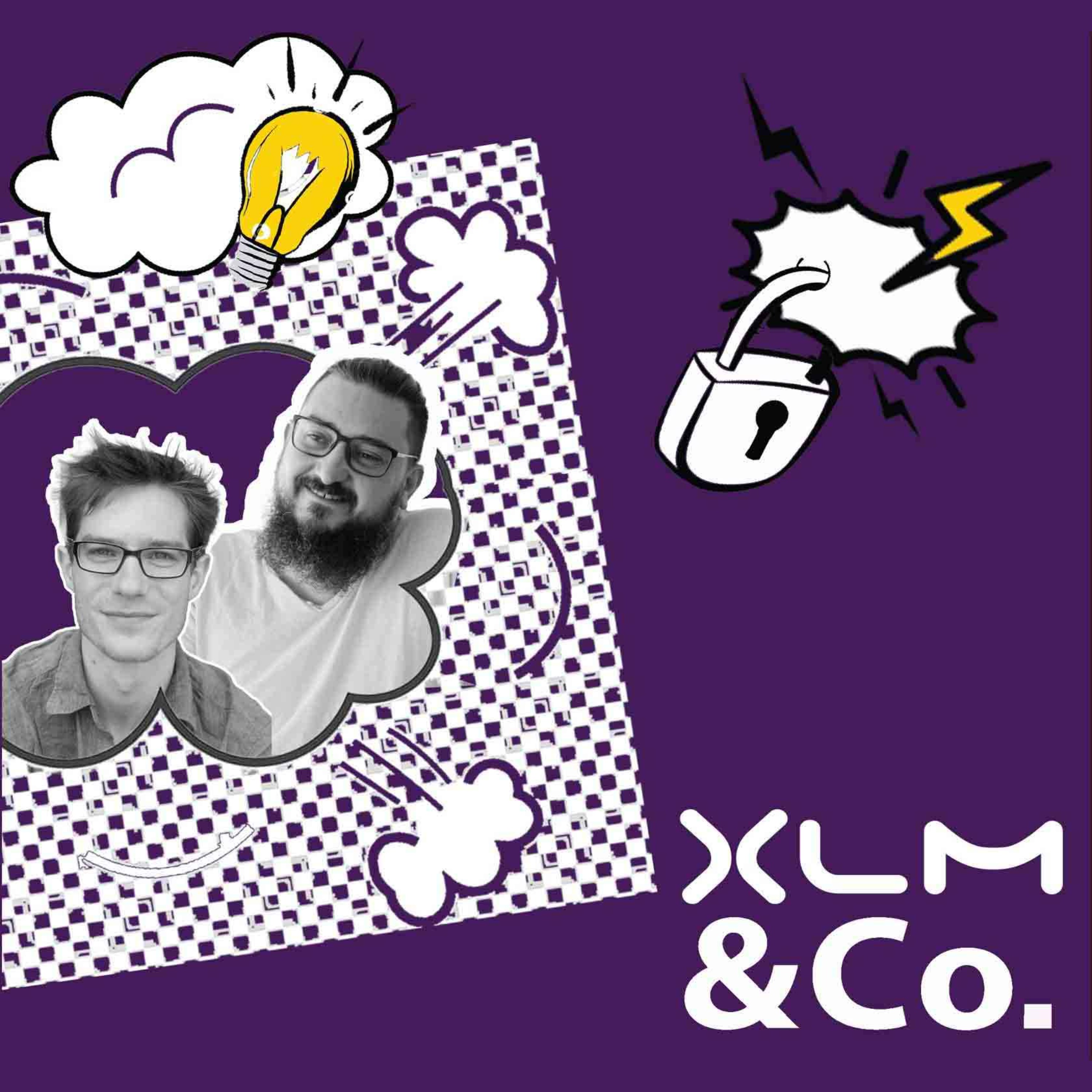 cover of episode #08 – XLM&Co "La Threat Intelligence et l'analyse de la menace des risques"