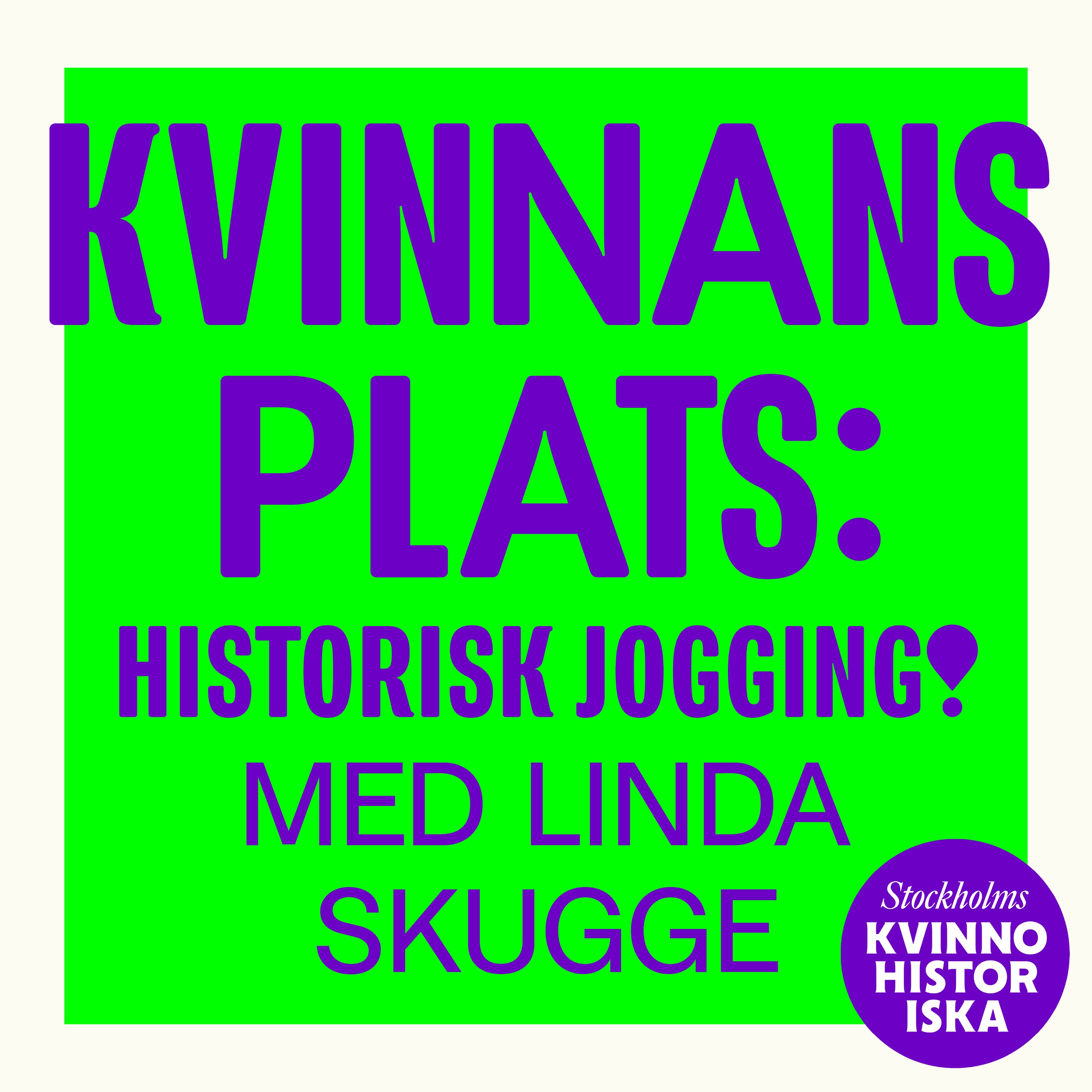 Historisk jogging (Gröna Lund—Slussen)! Med Linda Skugge