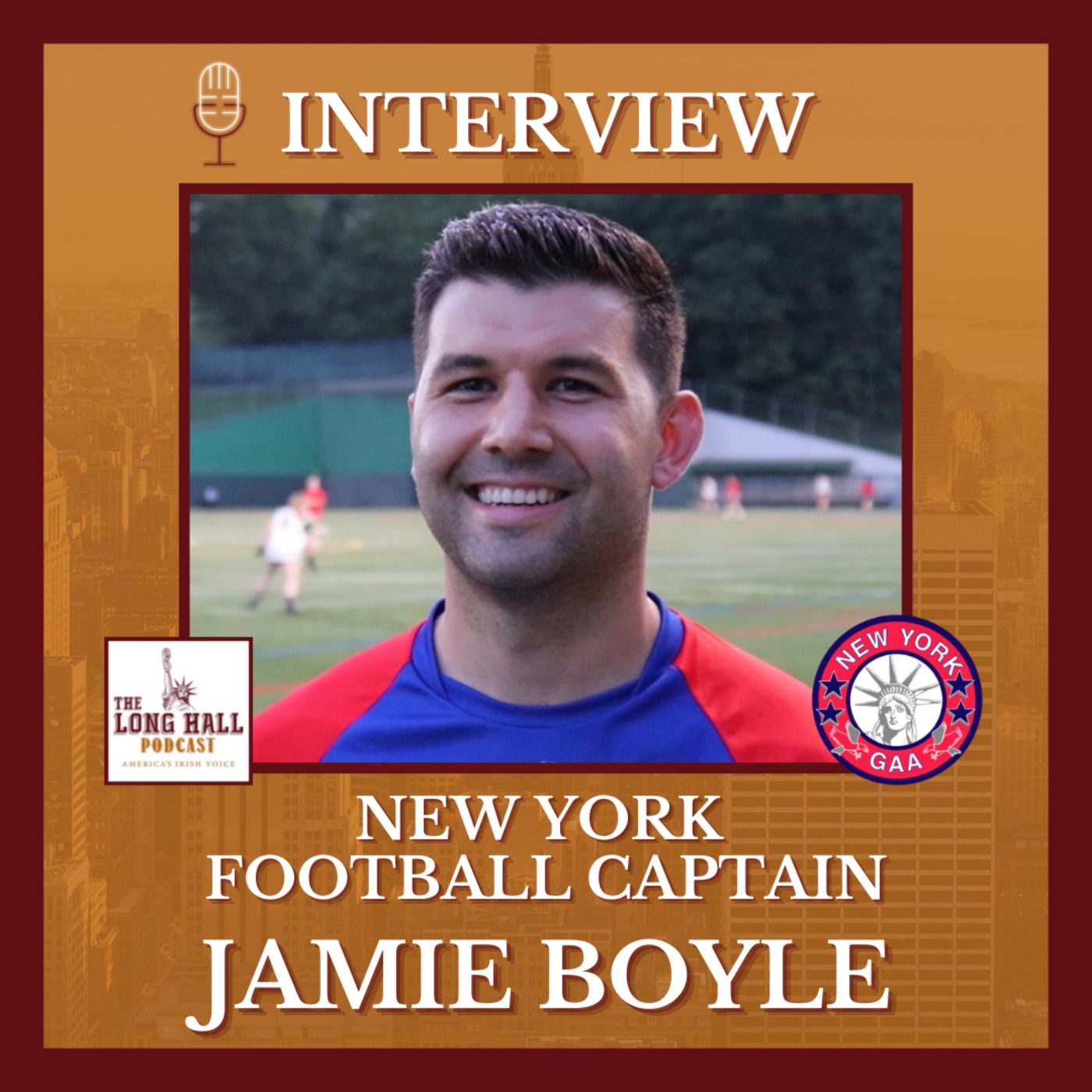 cover art for New York Football Captain Jamie Boyle