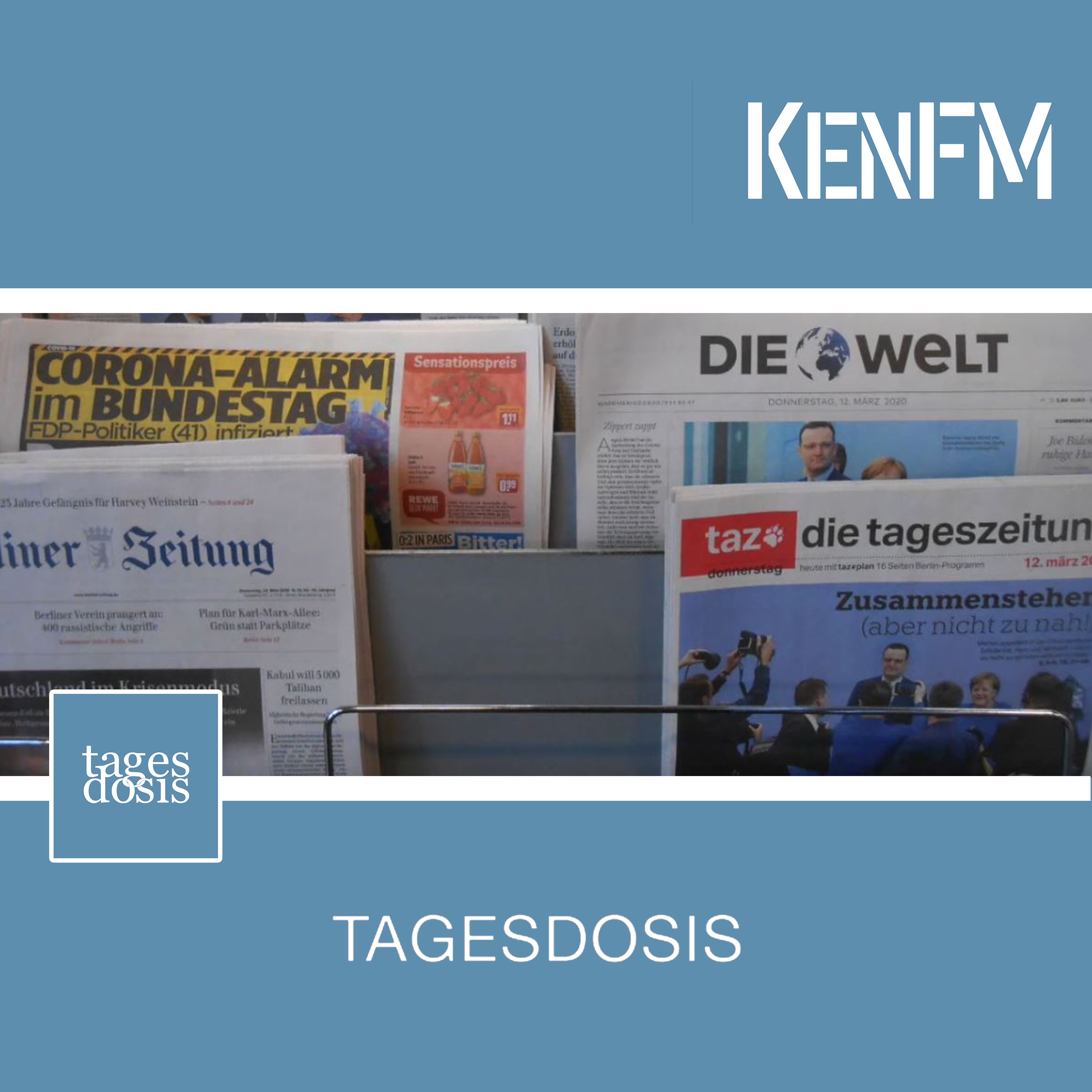 Tagesdosis 12.3.2020 - Viren, Verbote und das Lächeln der Angela Merkel