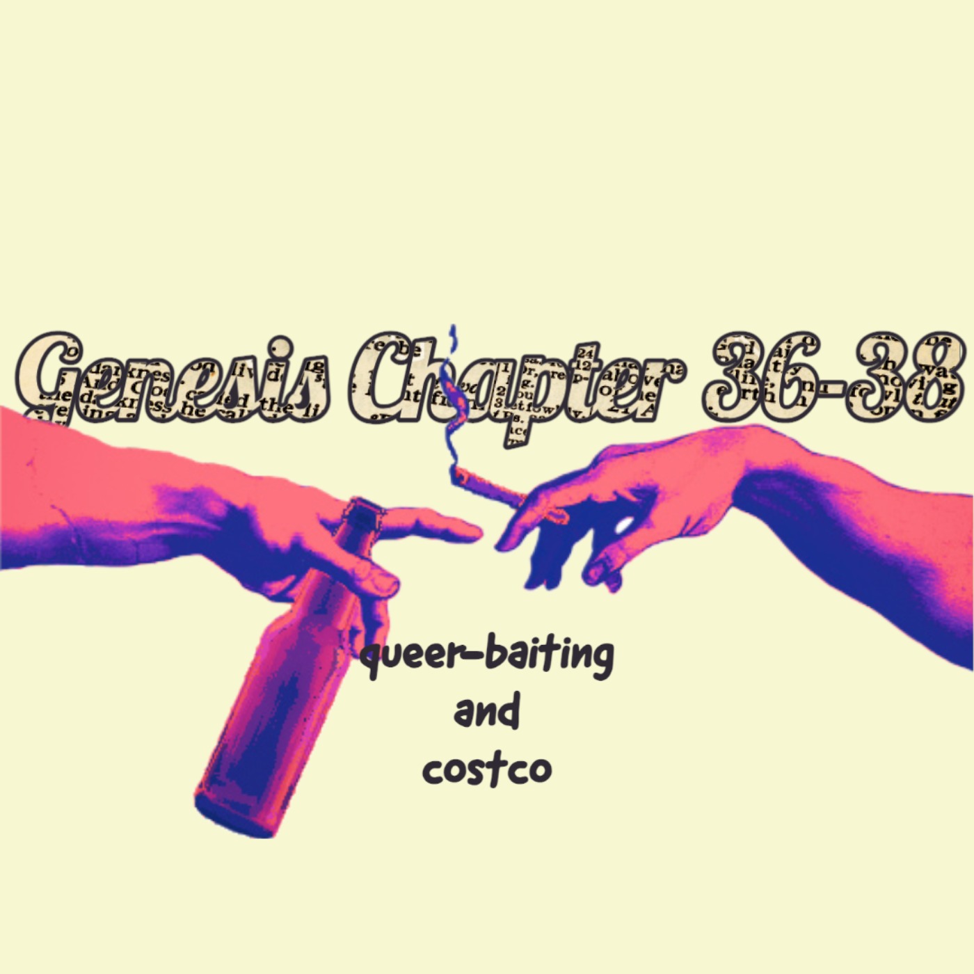 Queer-baiting and Costco episode artwork
