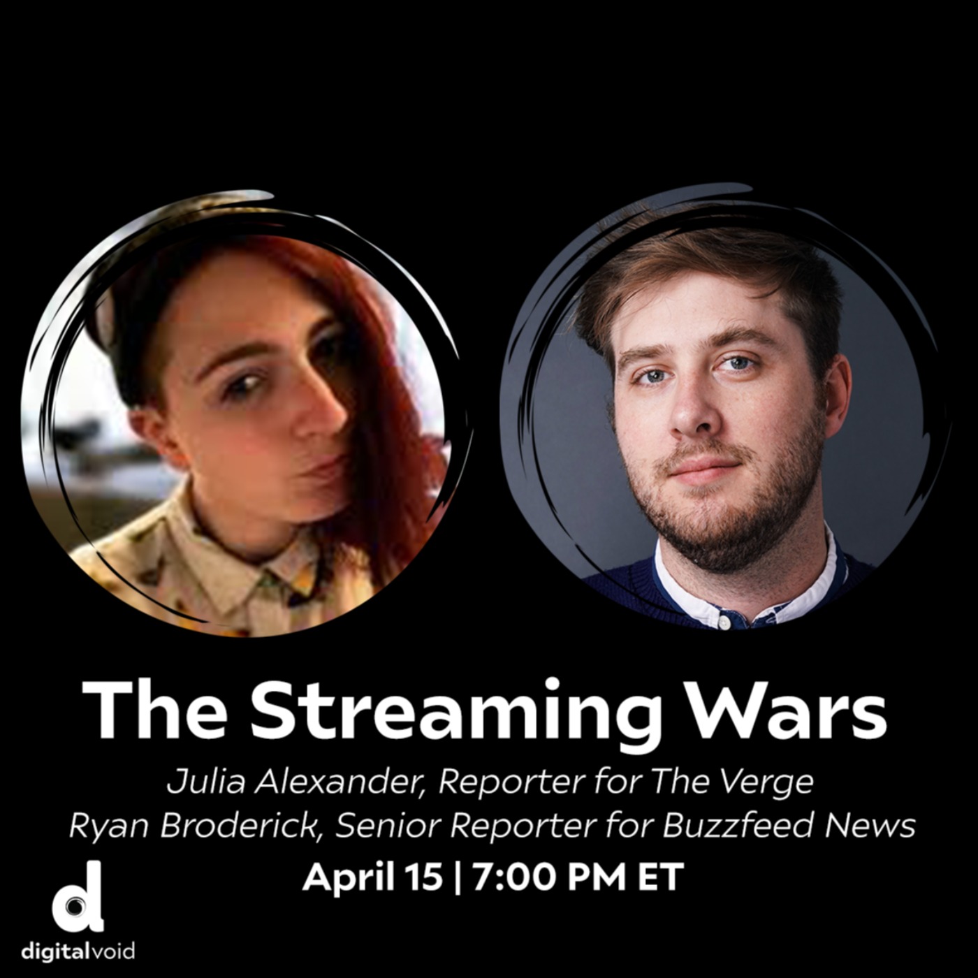 cover art for Ryan Broderick & Julia Alexander "The Streaming Wars"
