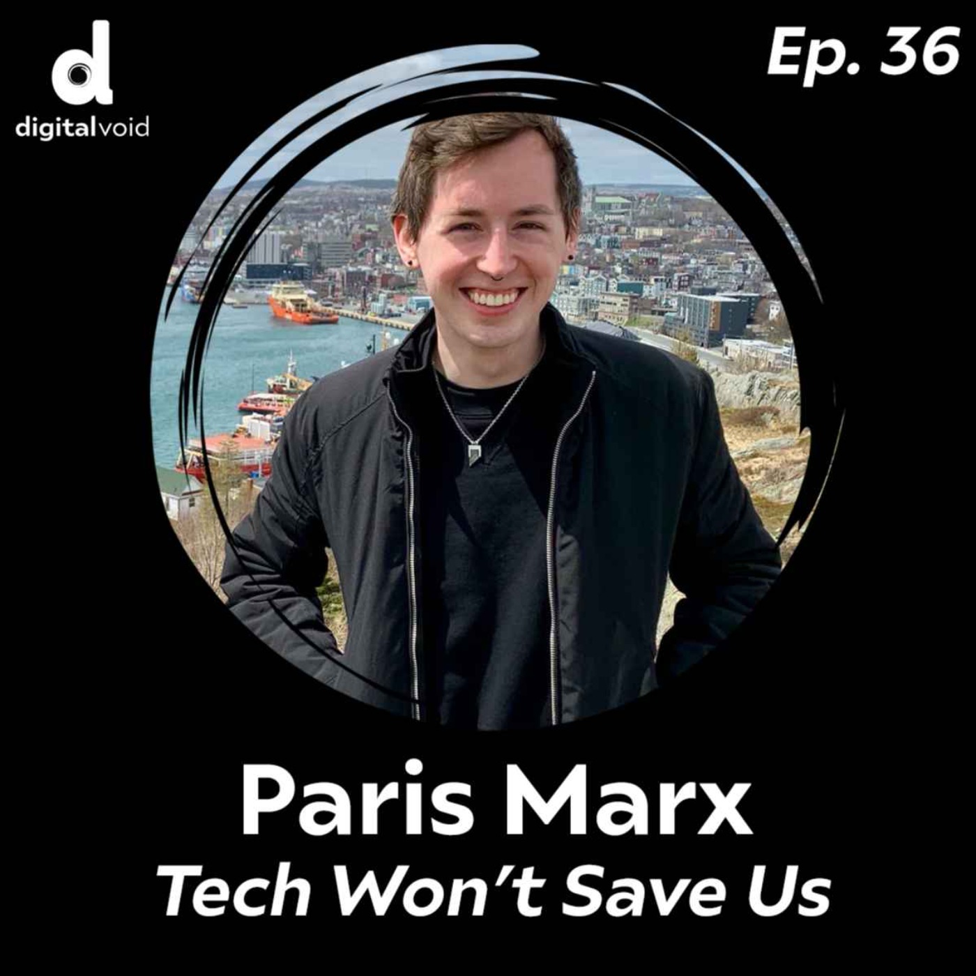 cover art for Paris Marx "Tech Won't Save Us"