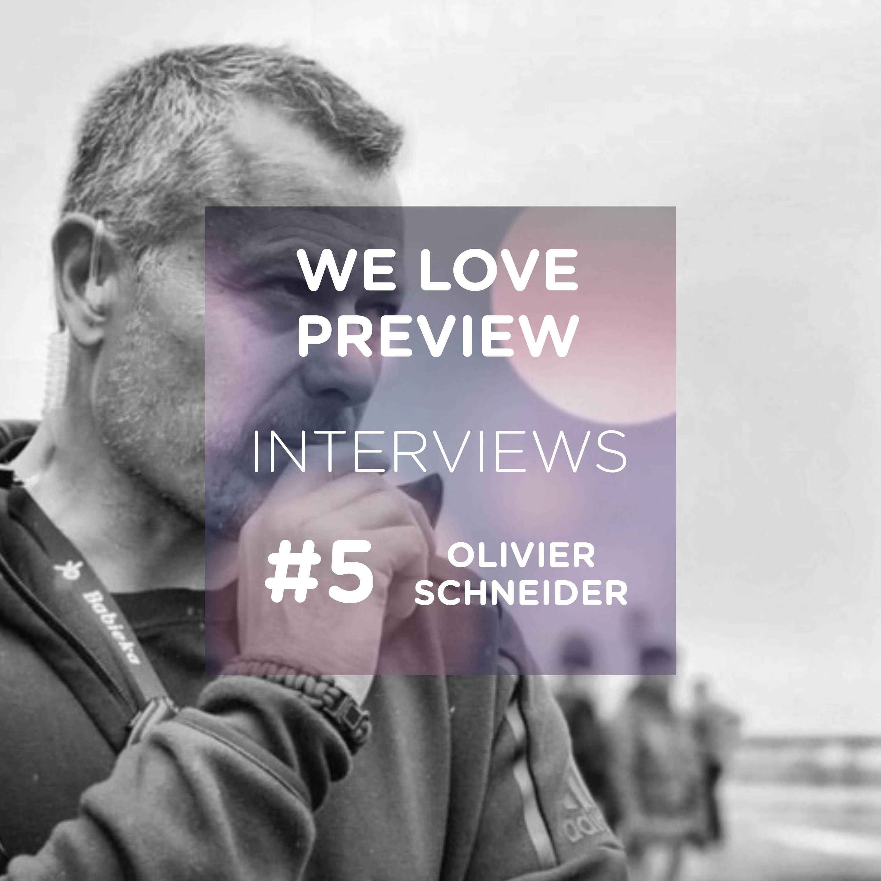 cover art for #5 We Love Interviews - Olivier Schneider