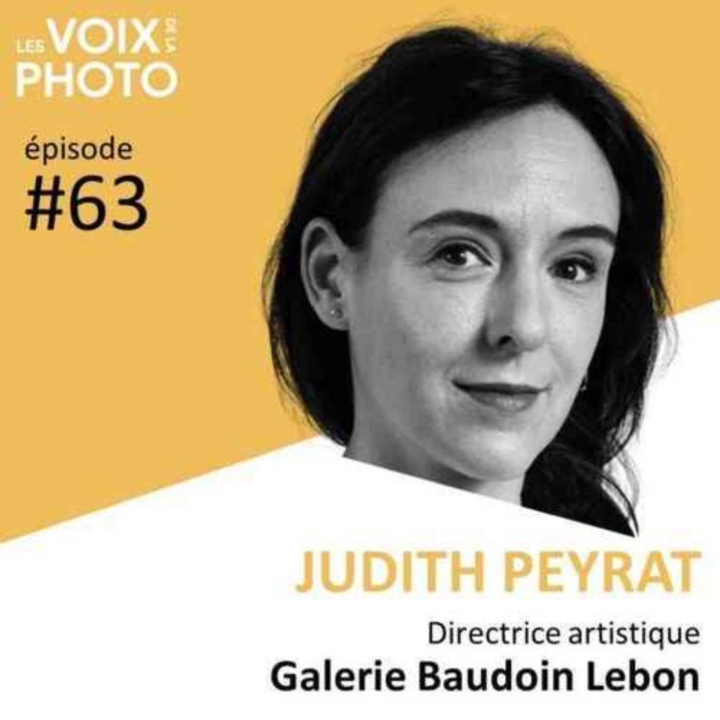 #63 Judith Peyrat (Galerie Baudoin Lebon) ARCHIVES episode artwork