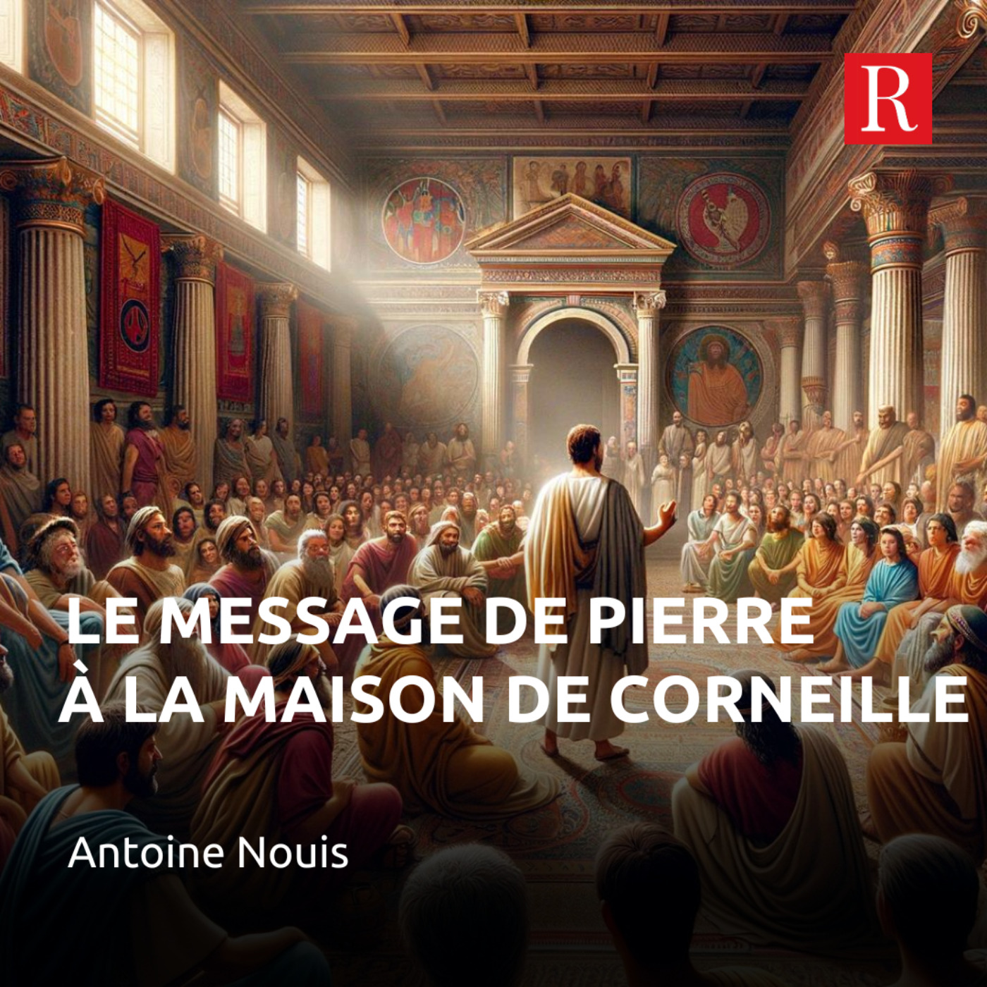 cover art for Le message historique de Pierre à la maison de Corneille