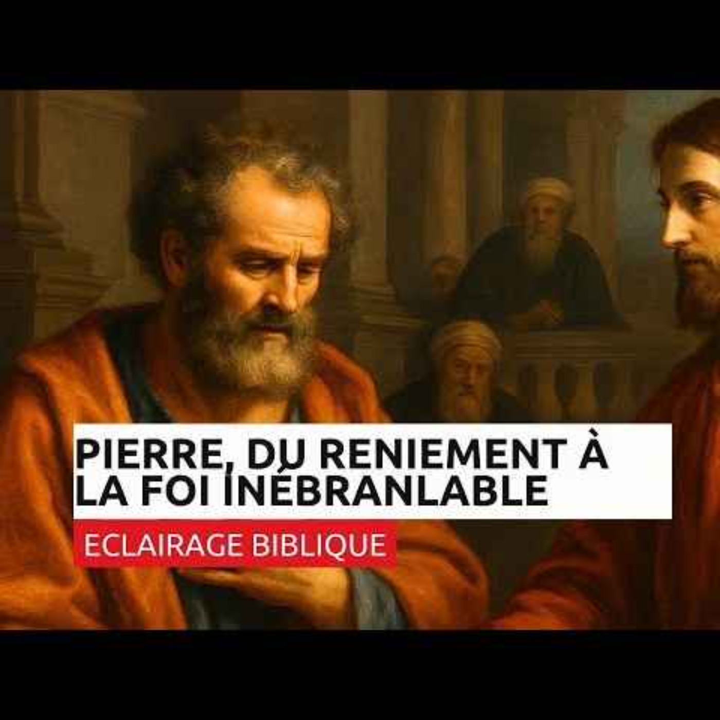 Pierre : du reniement à la foi inébranlable.
