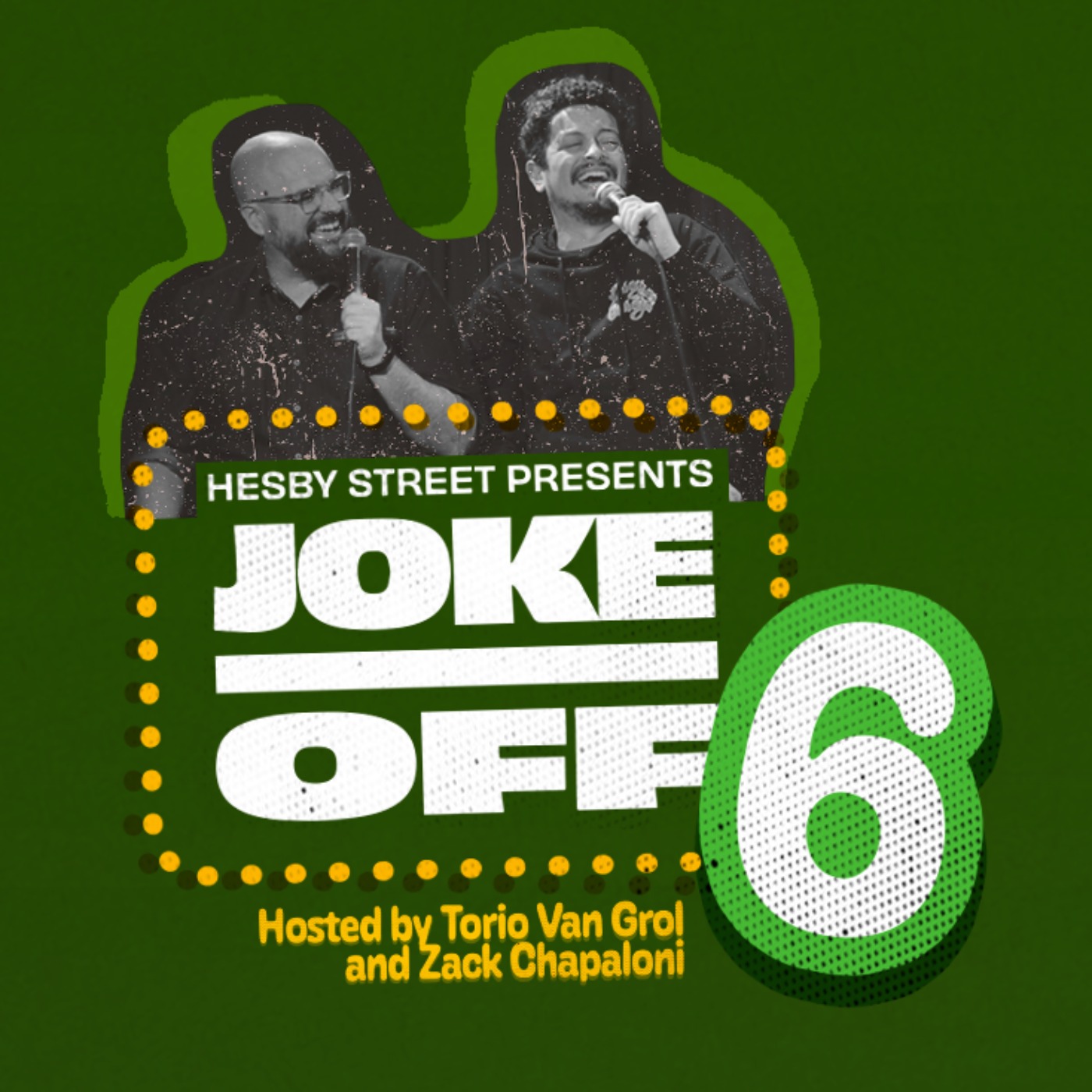 cover art for Joke Off 6 w/ Andrea Jin, Bruce Gray, Chris Estrada and Nicole Becannon