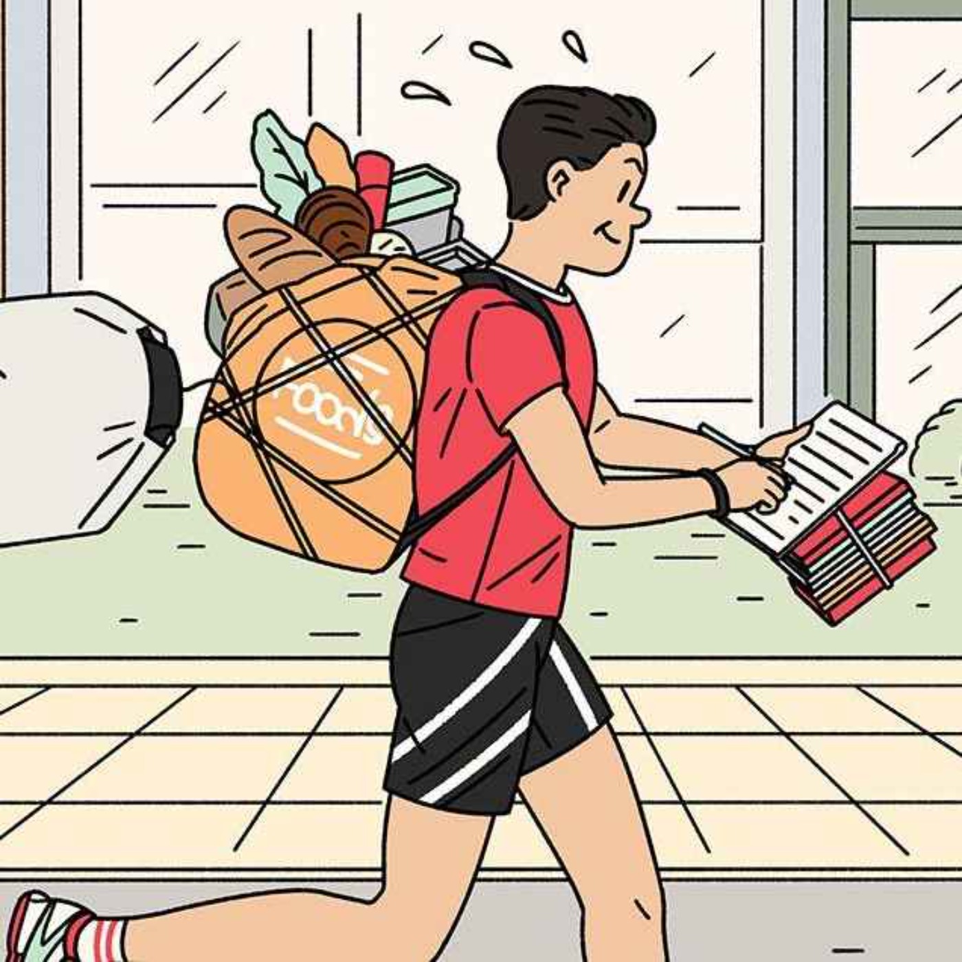 A Man With Many Errands