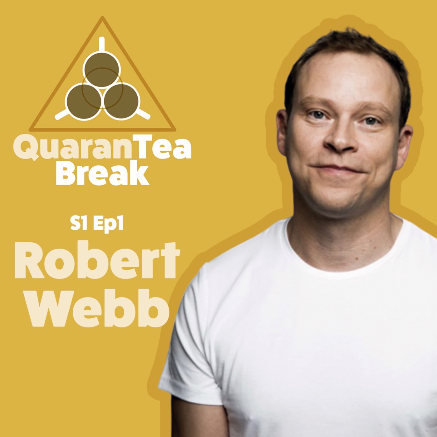 cover art for Ep 1: Robert Webb – talking Peep Show in lockdown, his debut novel and zoom quizzes