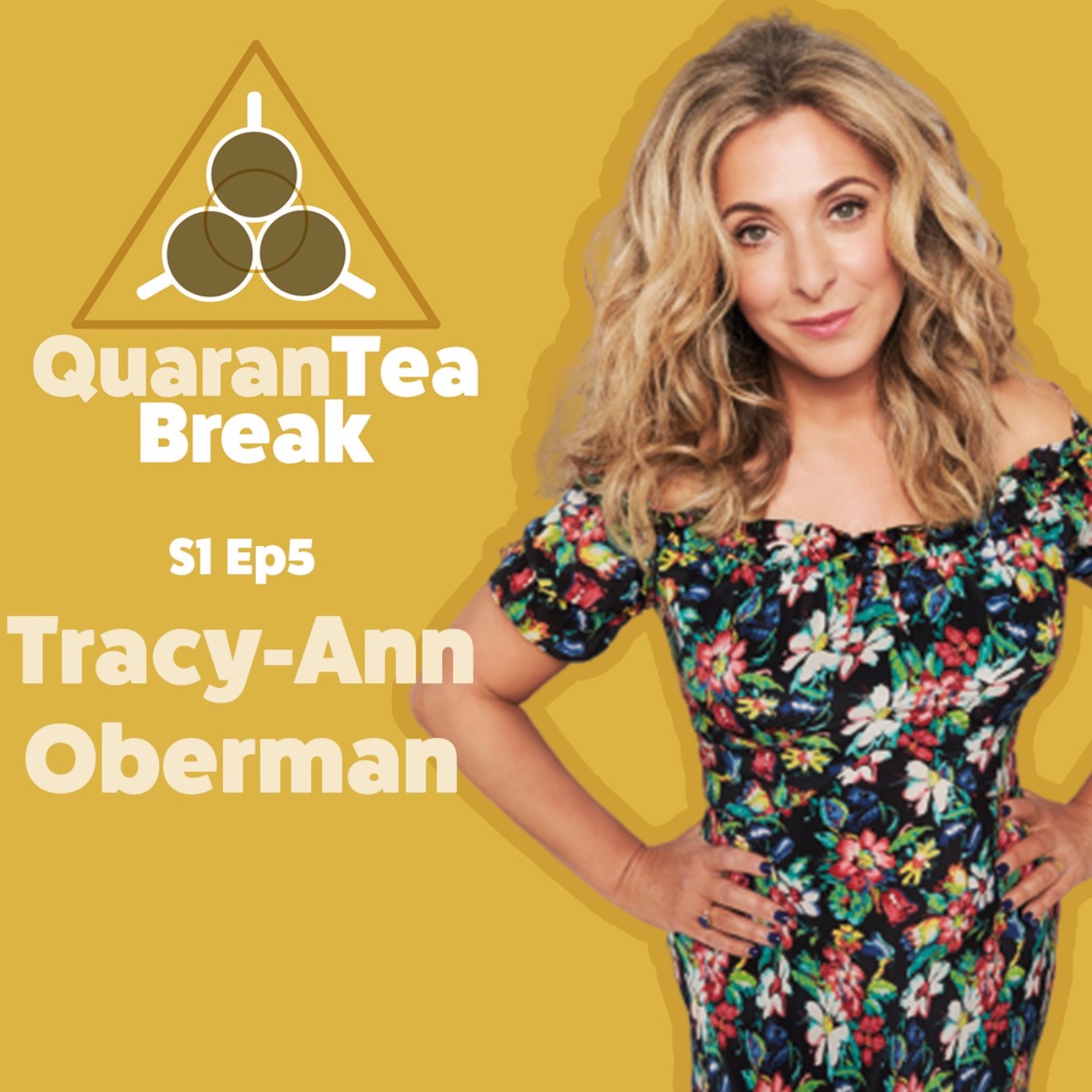 cover art for Ep 5: Tracy-Ann Oberman – talking Friday Night Dinner finale, After Life series 2 and lockdown comedy drama Dun Breedin’