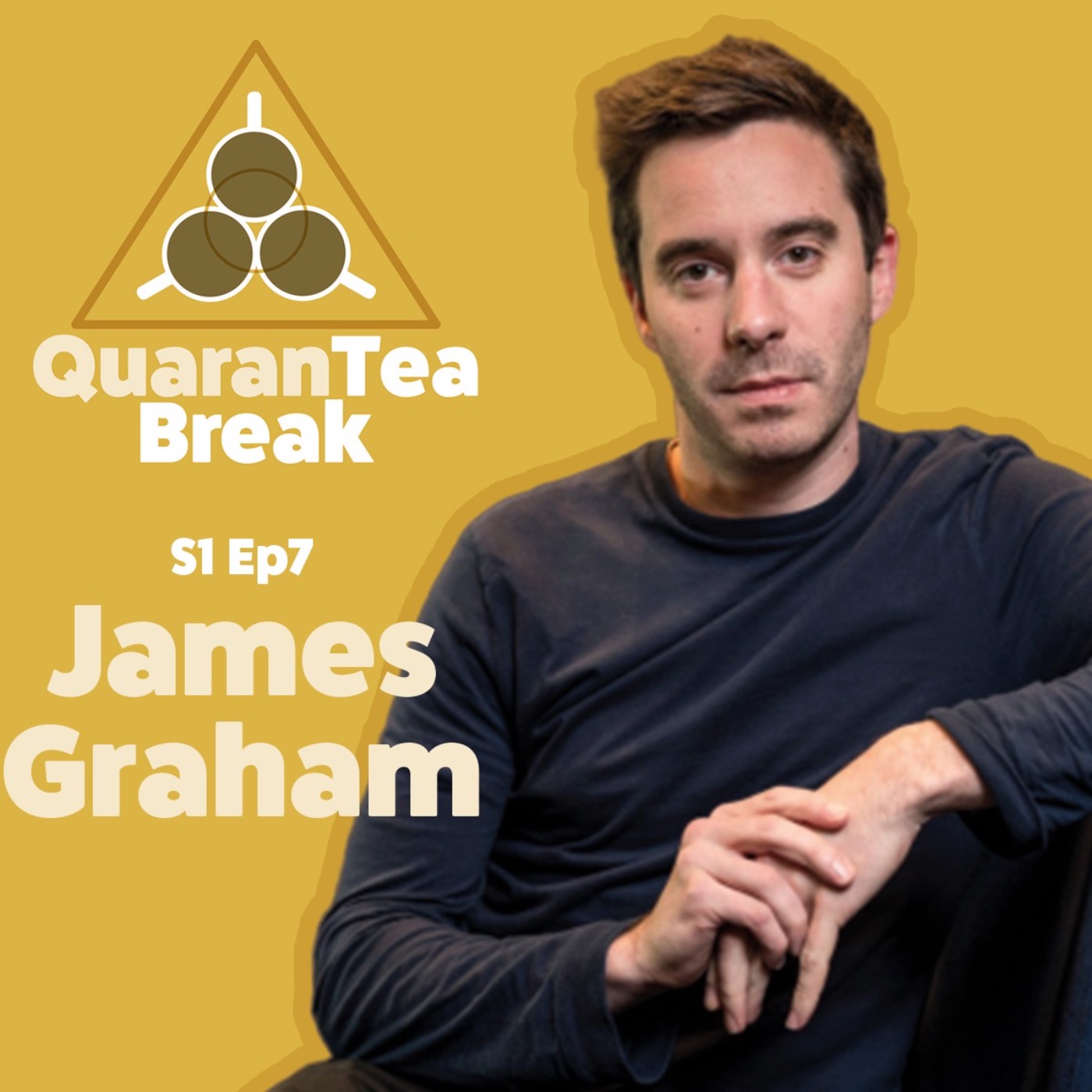 cover art for Ep 7: James Graham – talking ITV’s Quiz, appearing on Question Time and saving theatre and protecting the arts