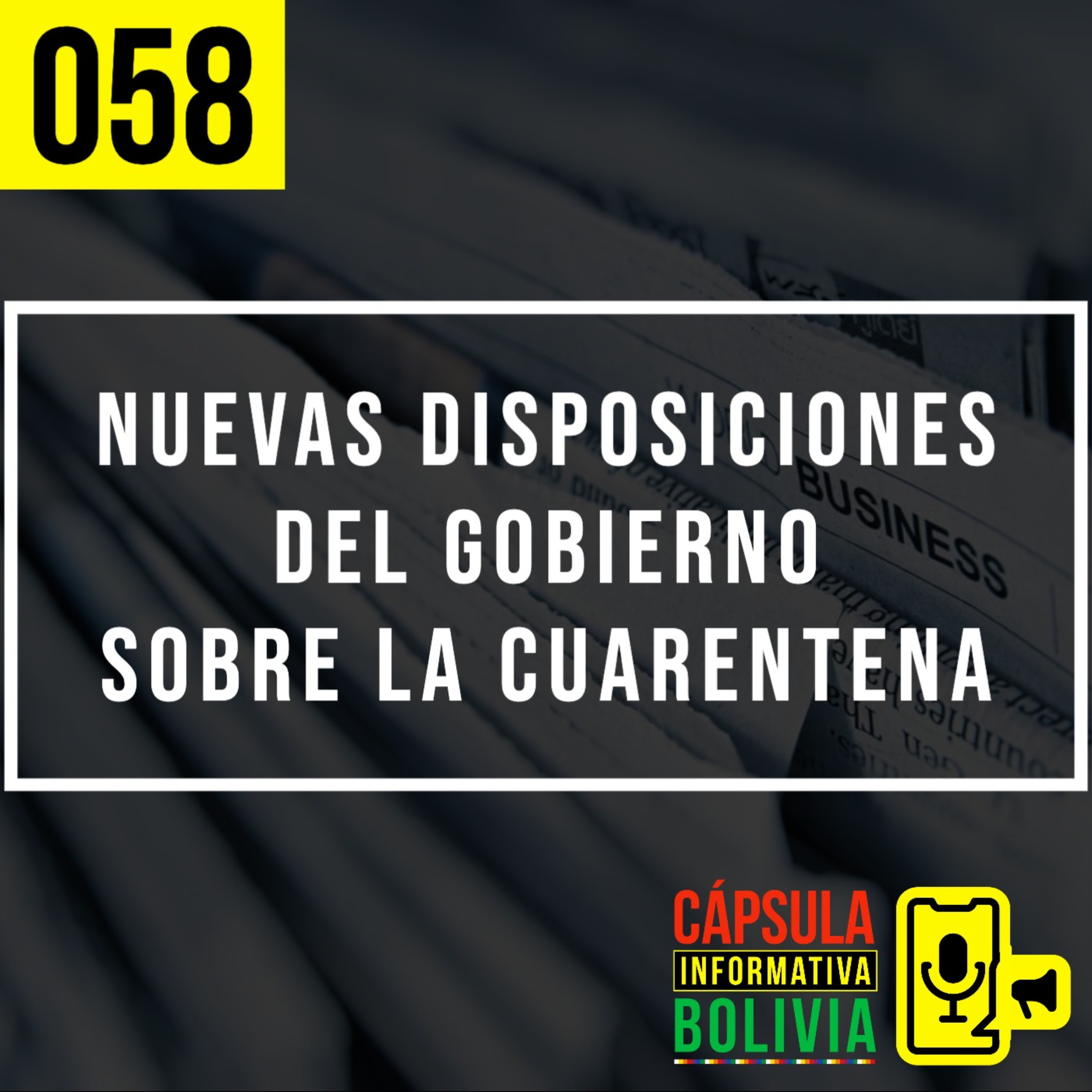058⎢Nuevas disposiciones sobre la cuarentena