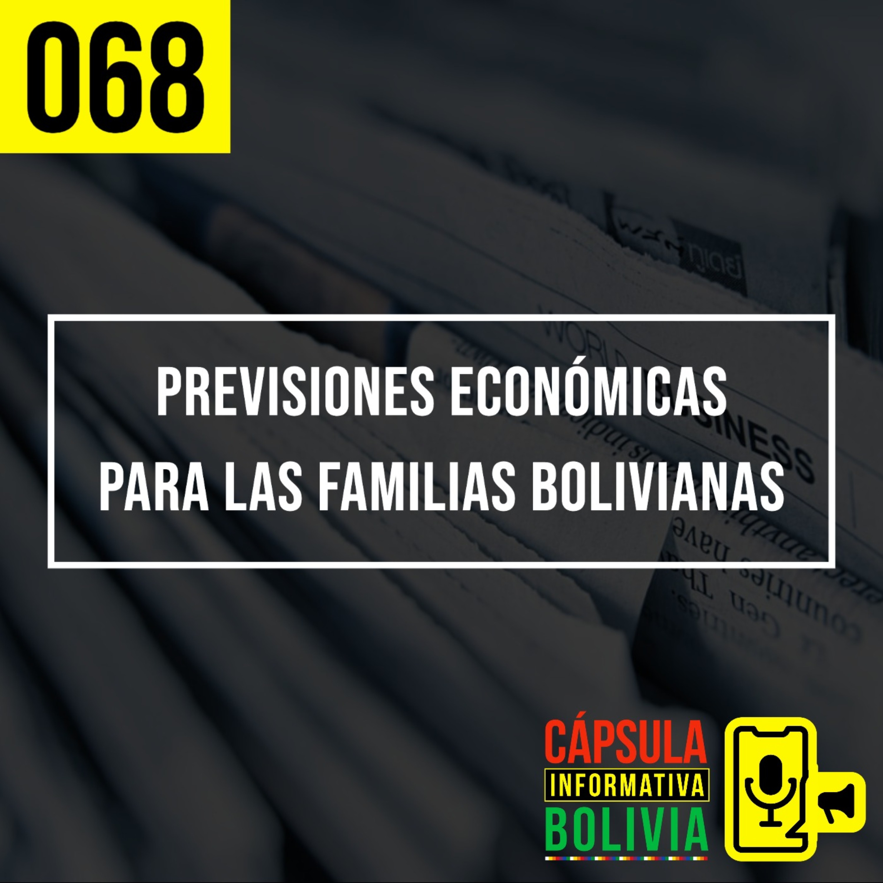 cover art for 068⎢Previsiones económicas para las familias bolivianas