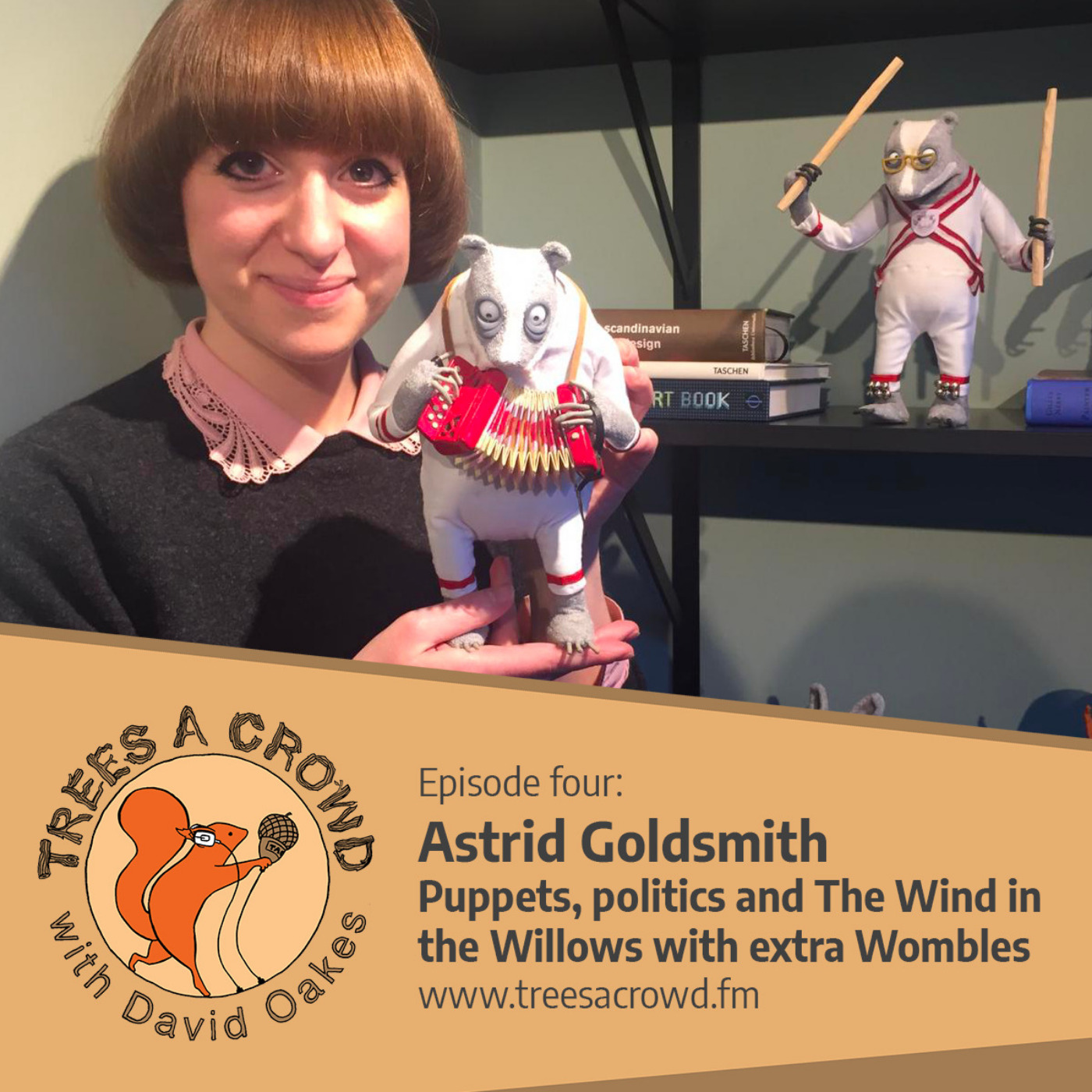Astrid Goldsmith: Puppets, politics, and The Wind in the Willows with extra Wombles episode artwork