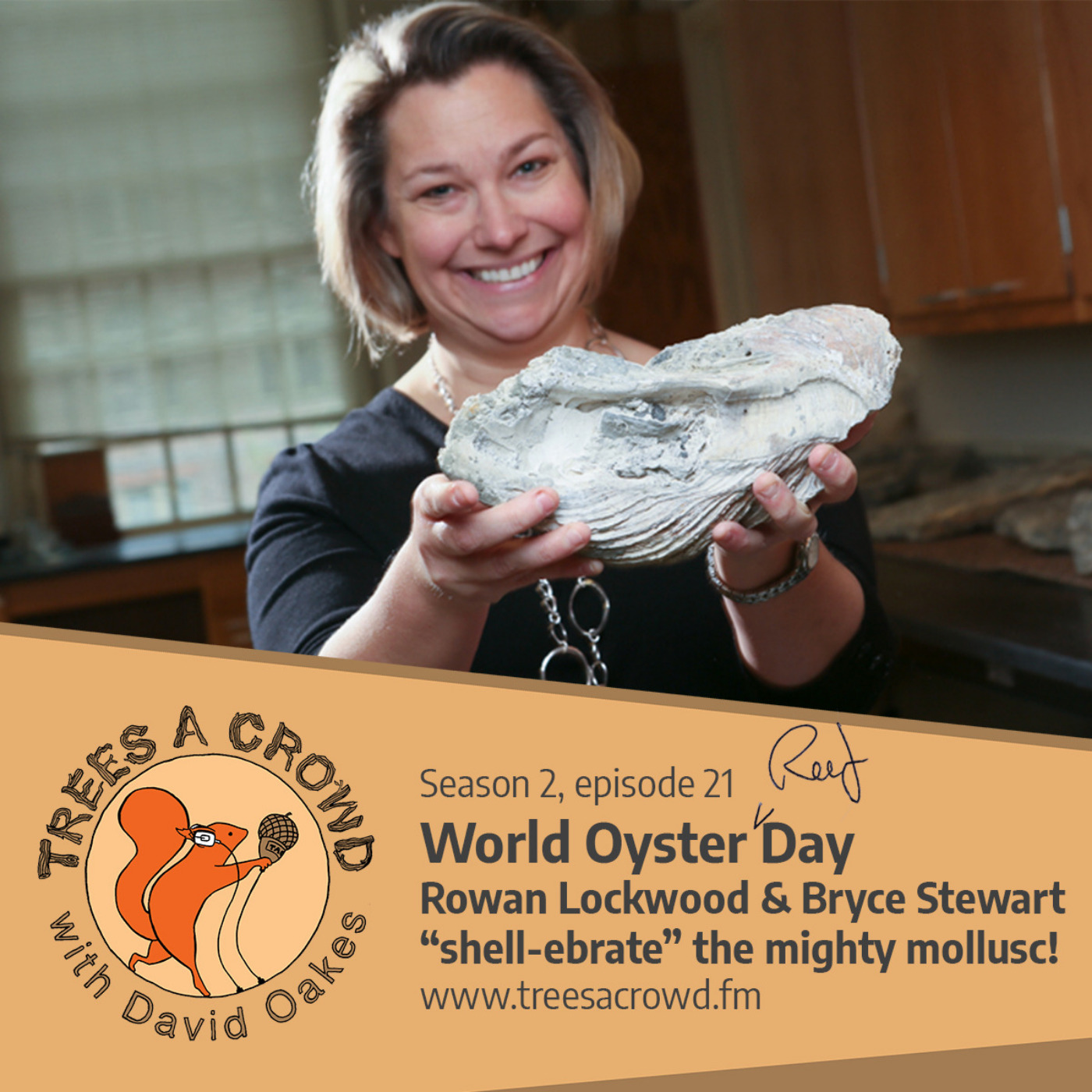 World Oyster Day Prof. Rowan Lockwood & Dr Bryce Stewart “shellebrate