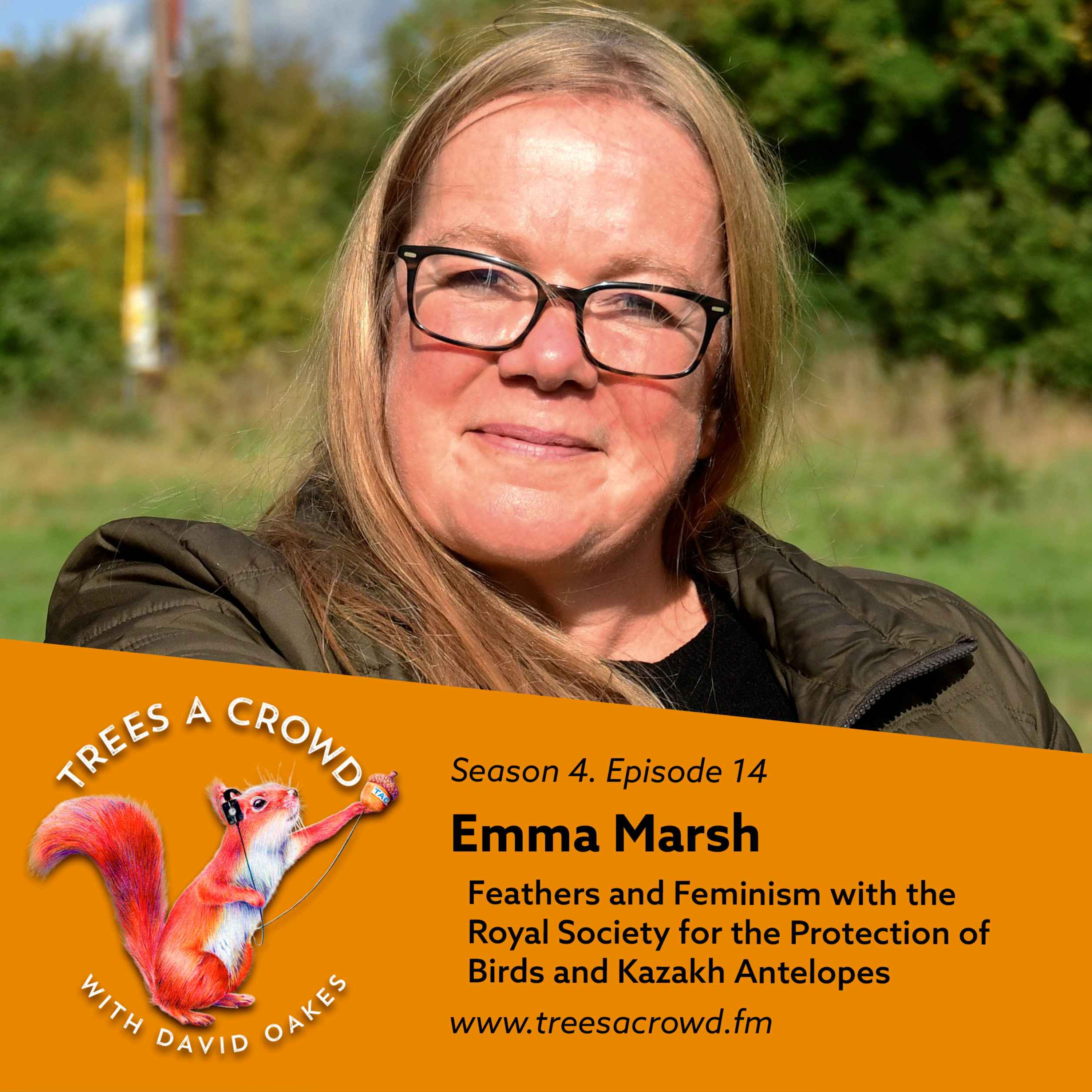 Emma Marsh: Feathers and Feminism with the Royal Society for the Protection of Birds and Kazakh Antelopes