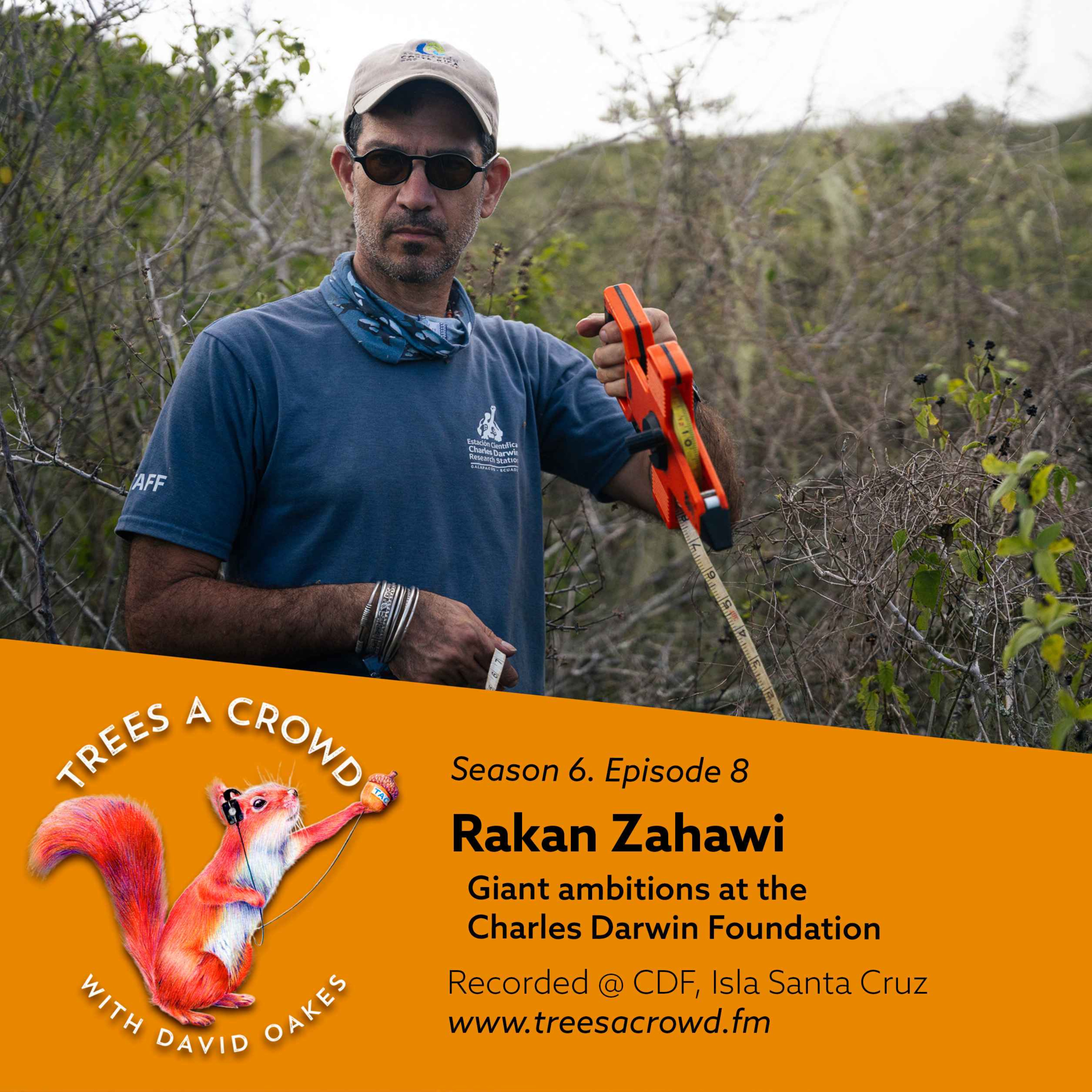 Rakan Zahawi: Giant ambitions at the Charles Darwin Foundation