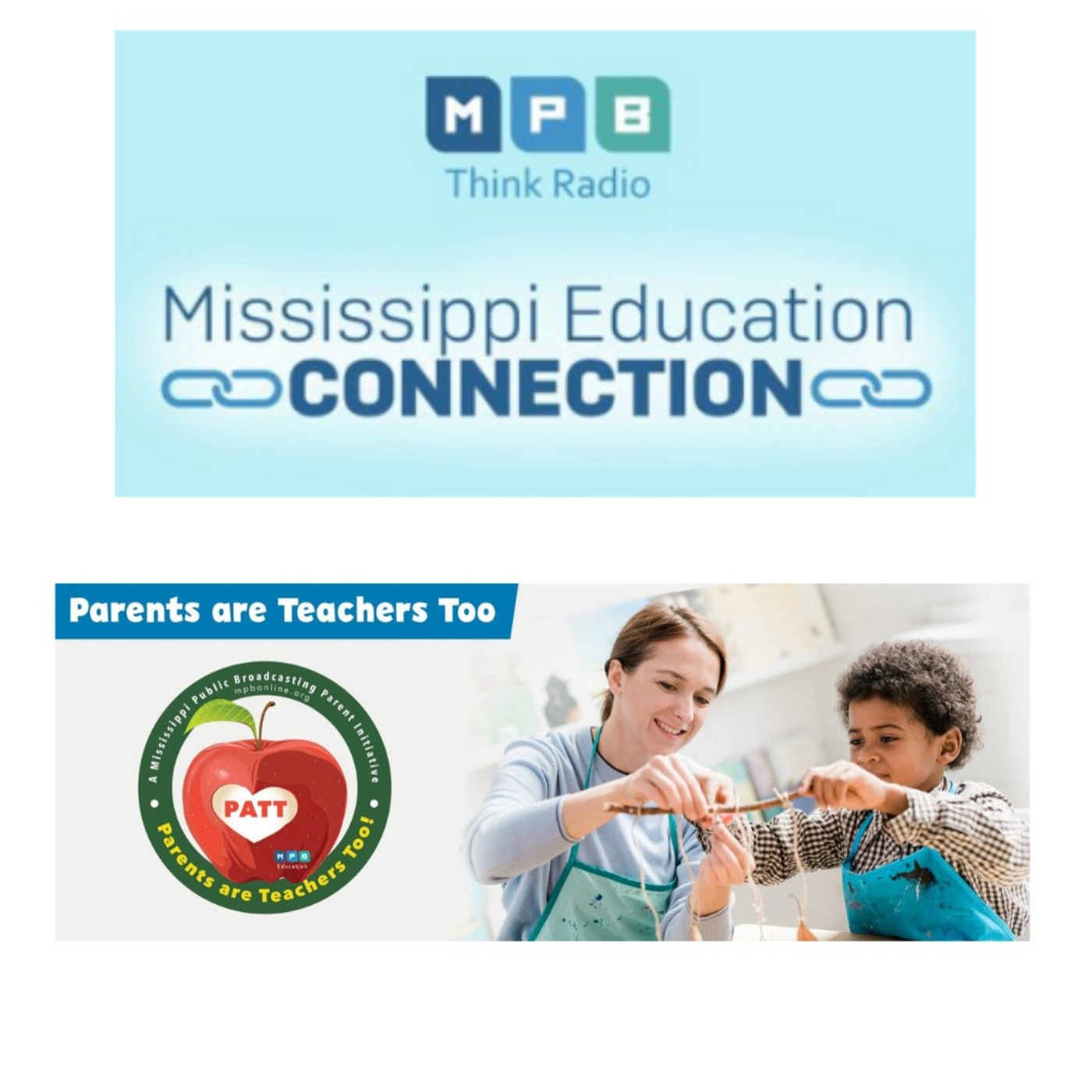 cover art for Mississippi Education Connection | MPB’s Parents are Teachers Too initiative 