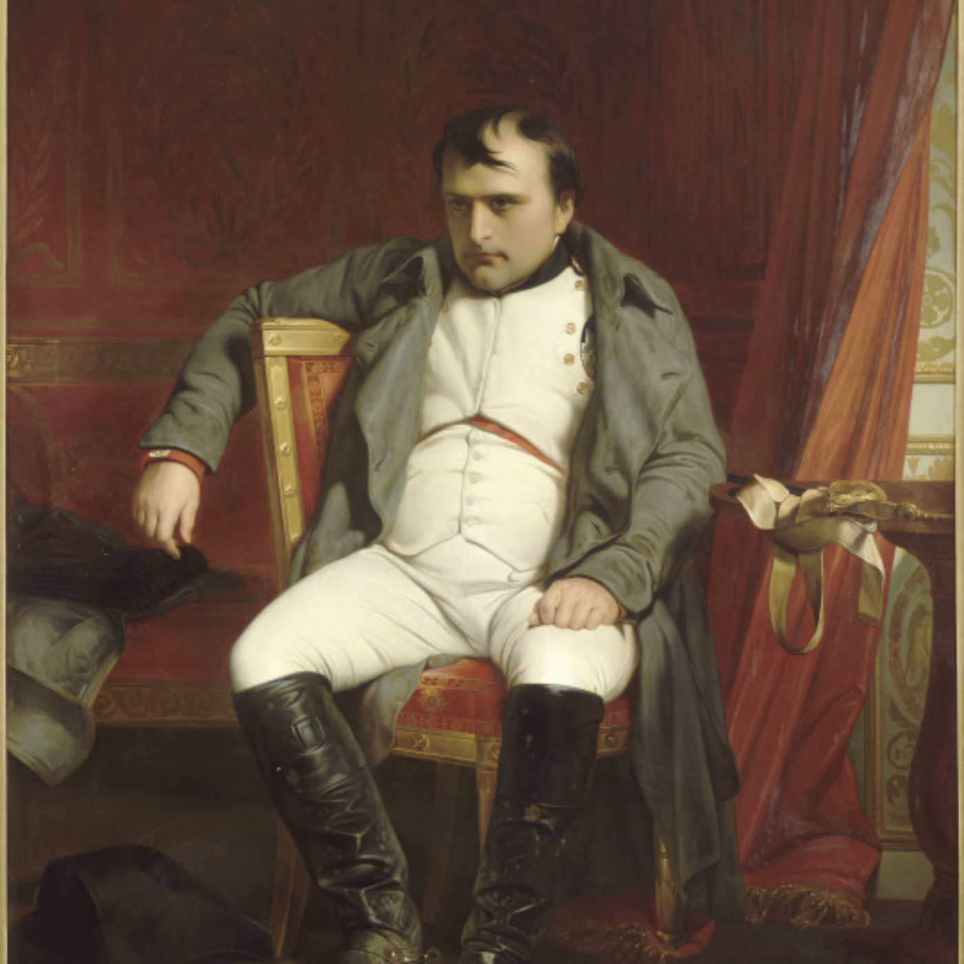 cover art for Napoléon à Fontainebleau le 31 mars 1814. Paul Delaroche 