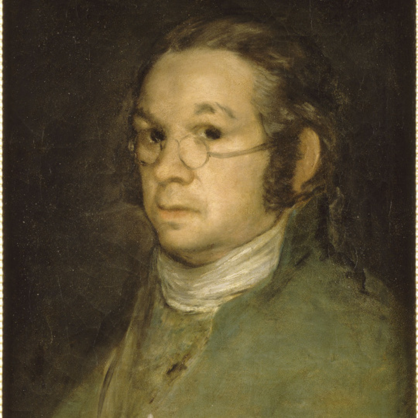 cover art for Autoportrait aux bésicles. Francisco De Goya