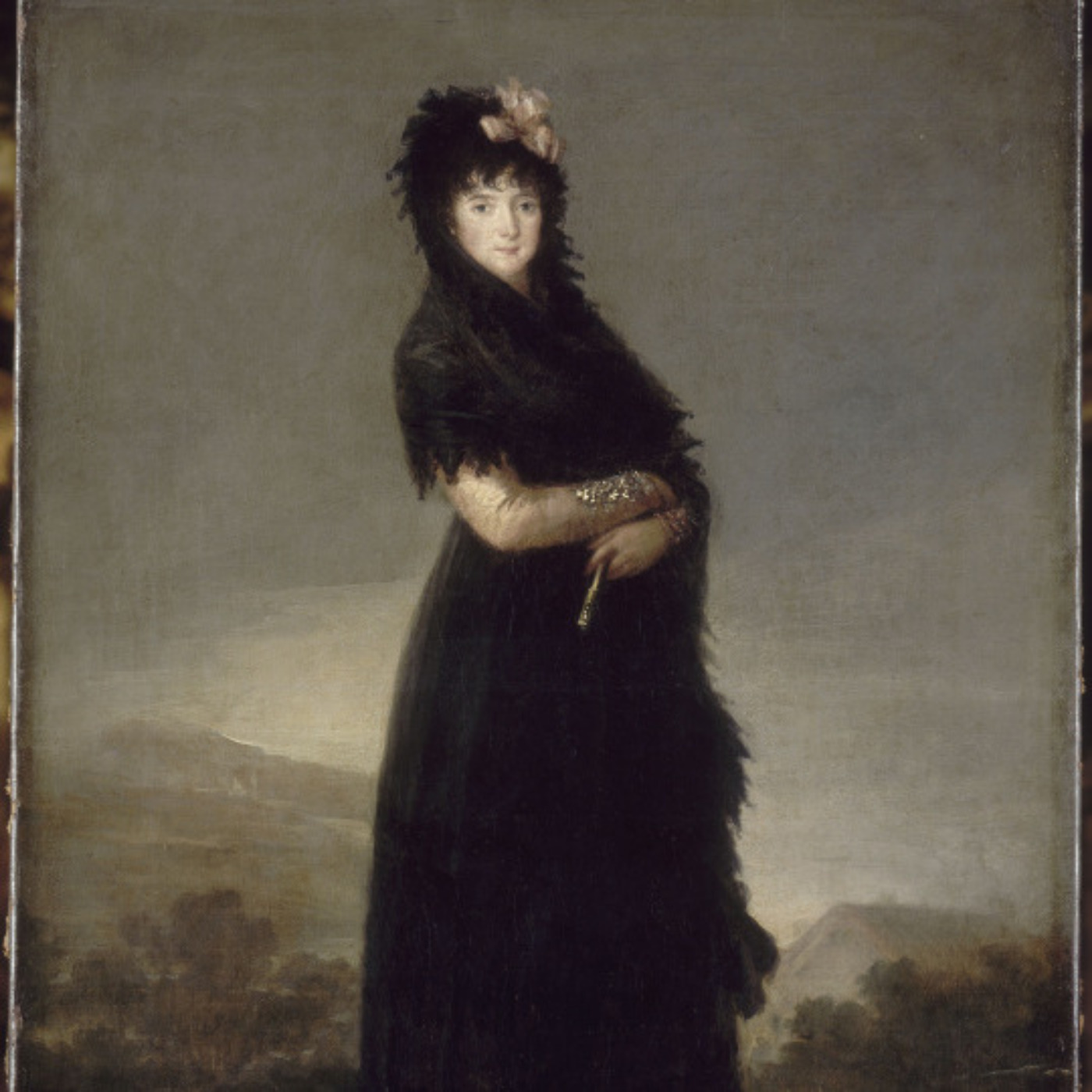 cover art for Portrait de Mariana Waldstein, neuvième marquise de Santa Cruz. Francisco De Goya
