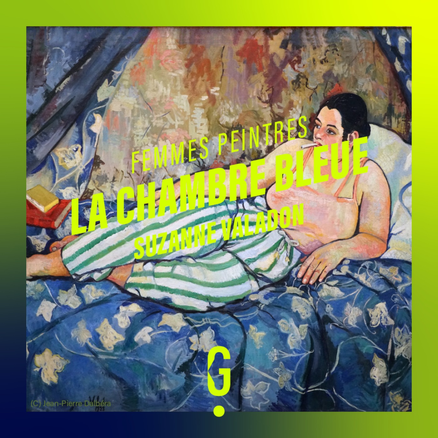 cover art for La chambre bleue, Suzanne Valadon