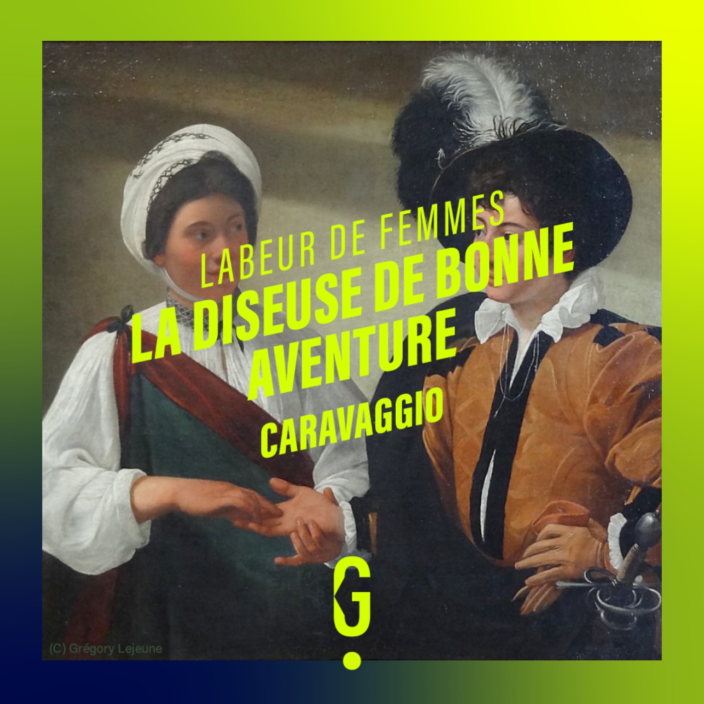 cover art for La diseuse de bonne aventure, Caravaggio
