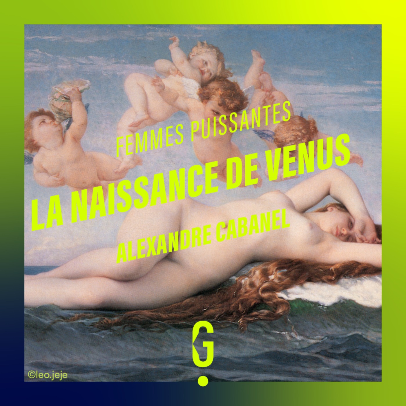 cover art for La naissance de Vénus, Alexandre Cabanel