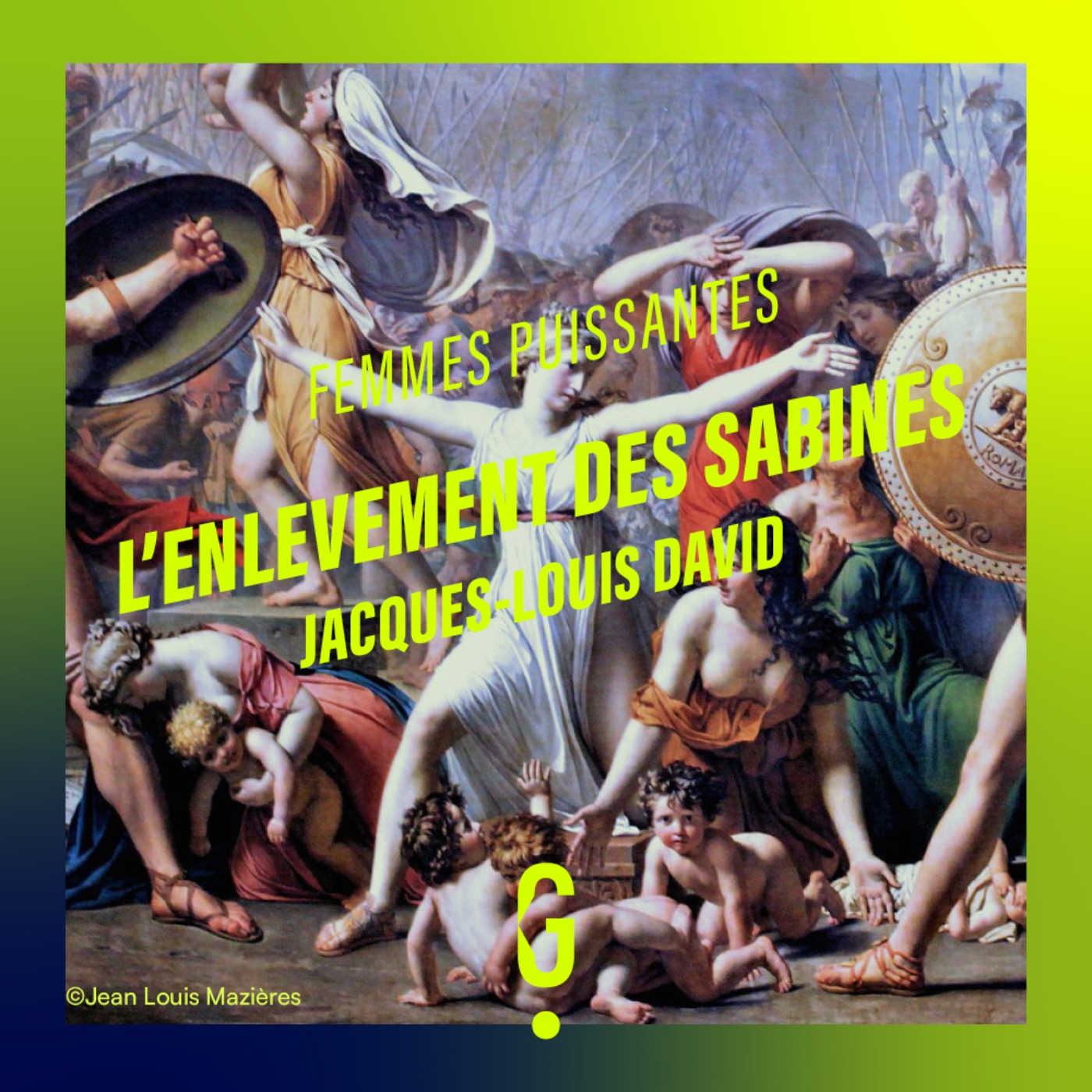 cover art for L'enlèvement des Sabines, Jacques-Louis David