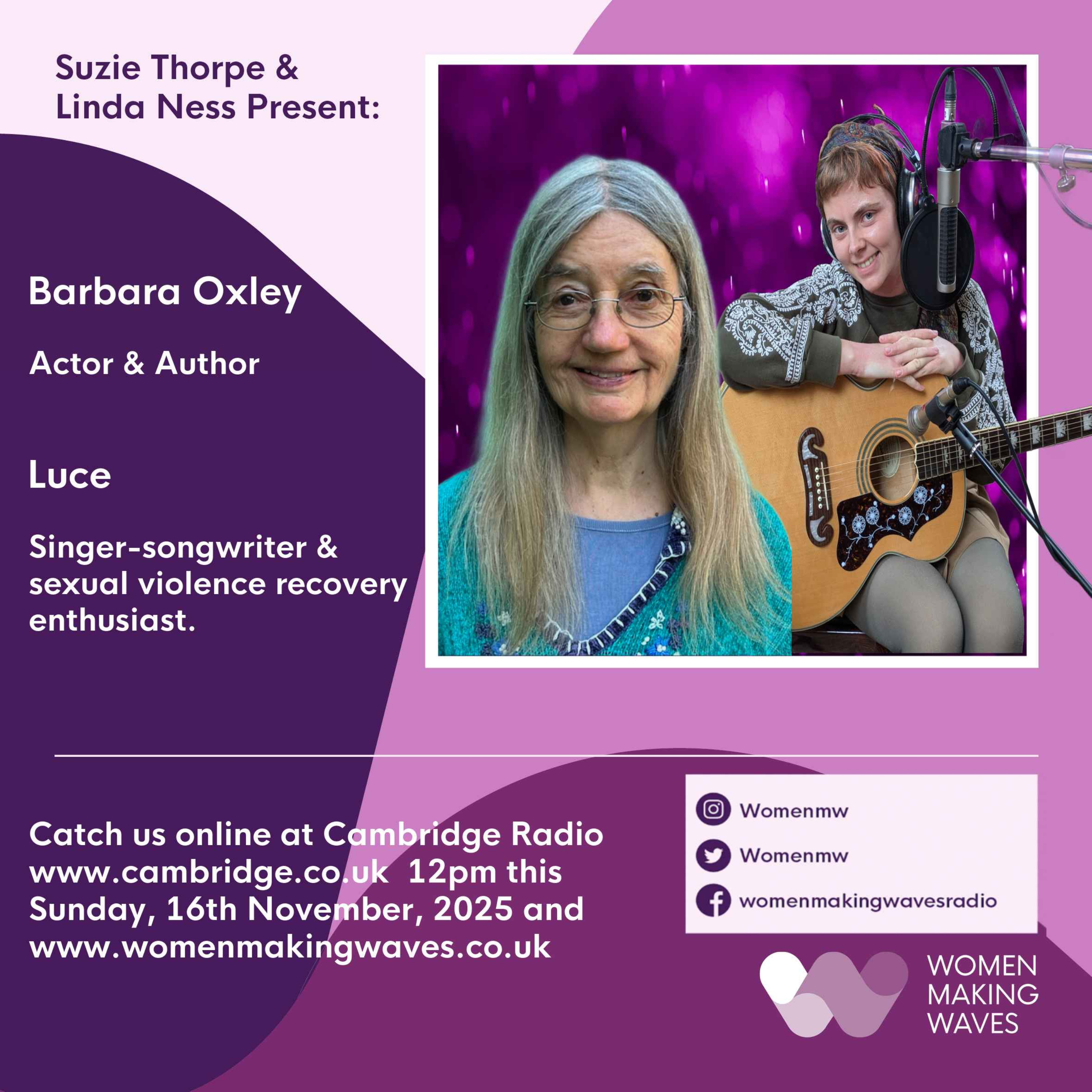 WMW Barbara Oxley and Luce episode artwork