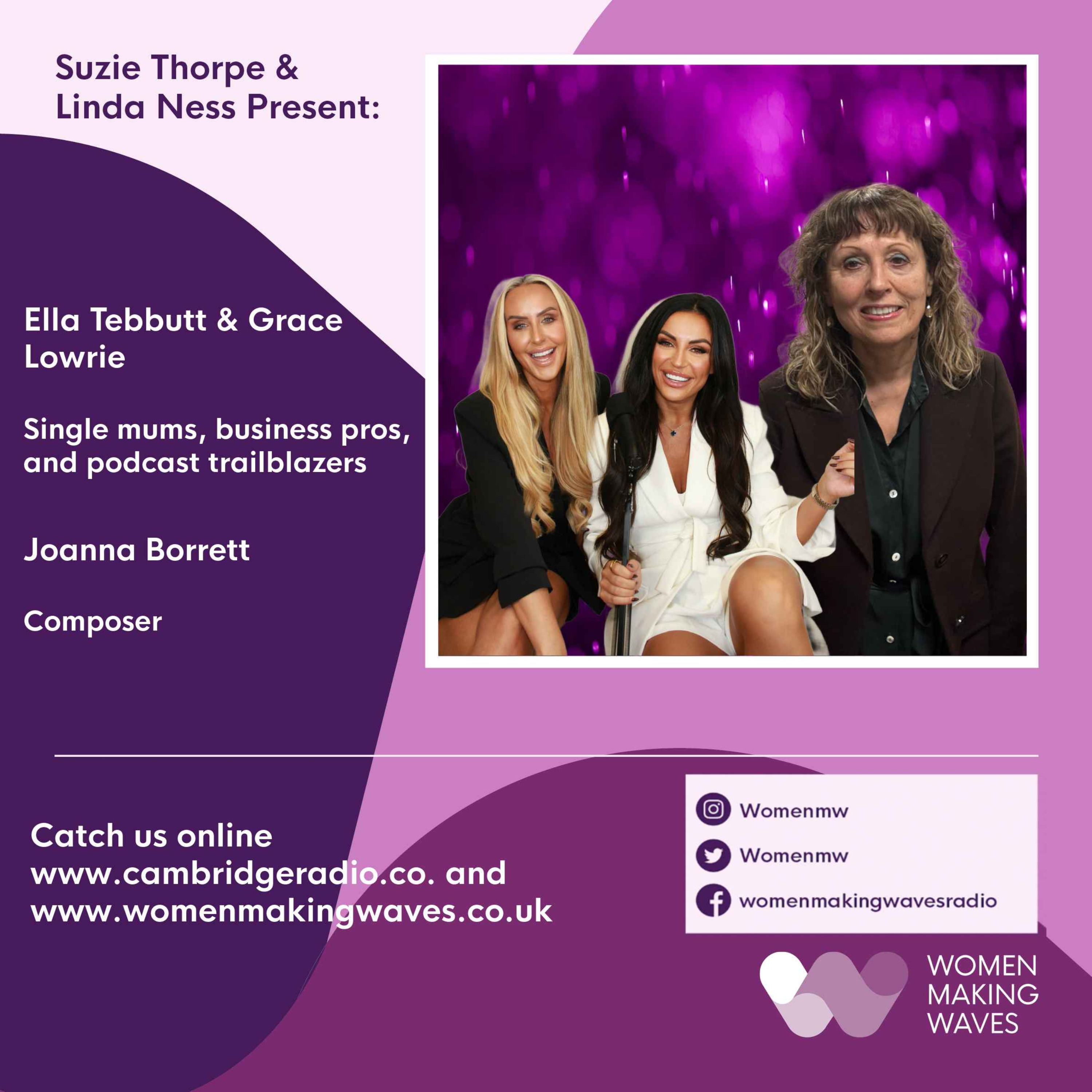 Ella Tebbutt, Grace Lowrie and Joanna Borrett episode artwork