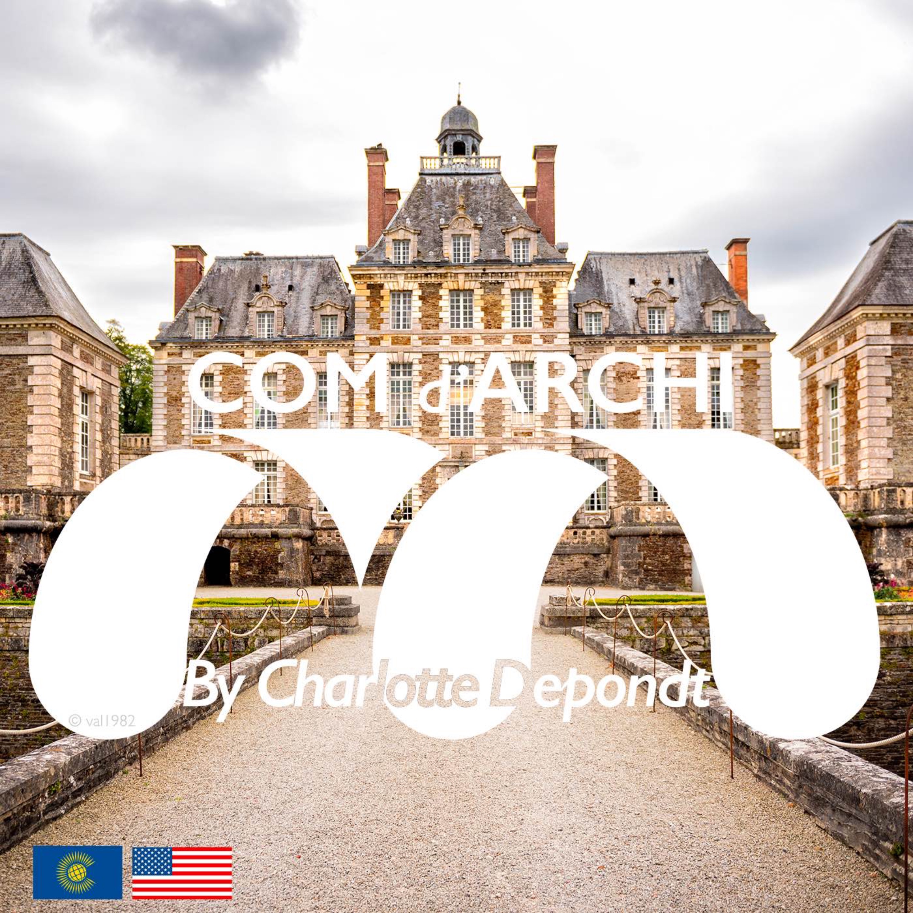 S4#87🌞😎🇺🇸🇬🇧 As if in suspension, the Château de Balleroy thumbnail
