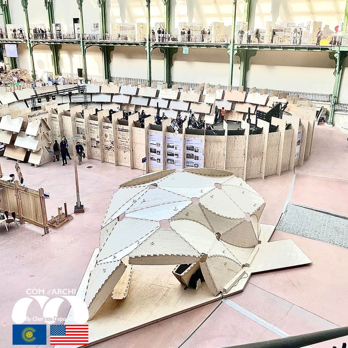 S7#20 🇺🇸🇬🇧 SPOT “Facing the climate, return from the Grand Palais, Paris, France”