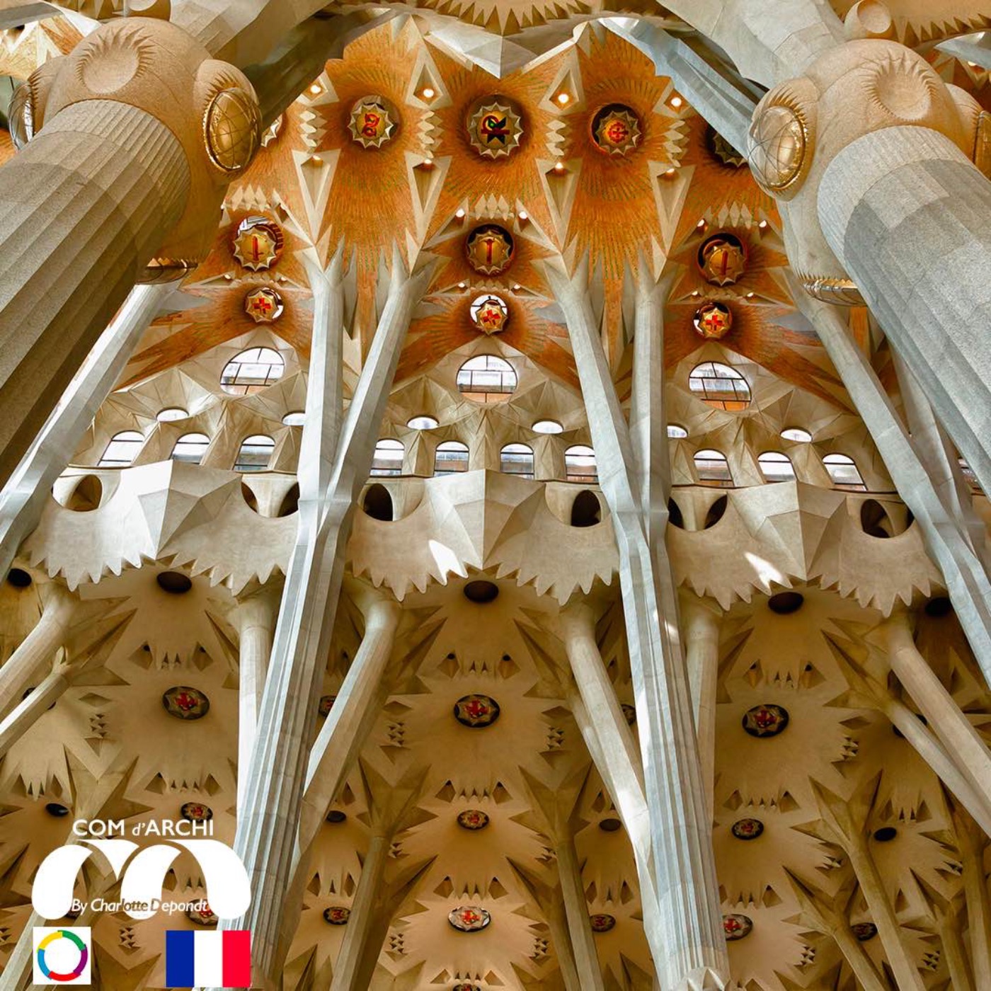S7#32 🇫🇷 SPOT "Gaudi après Gaudi." La Sagrada Familia.