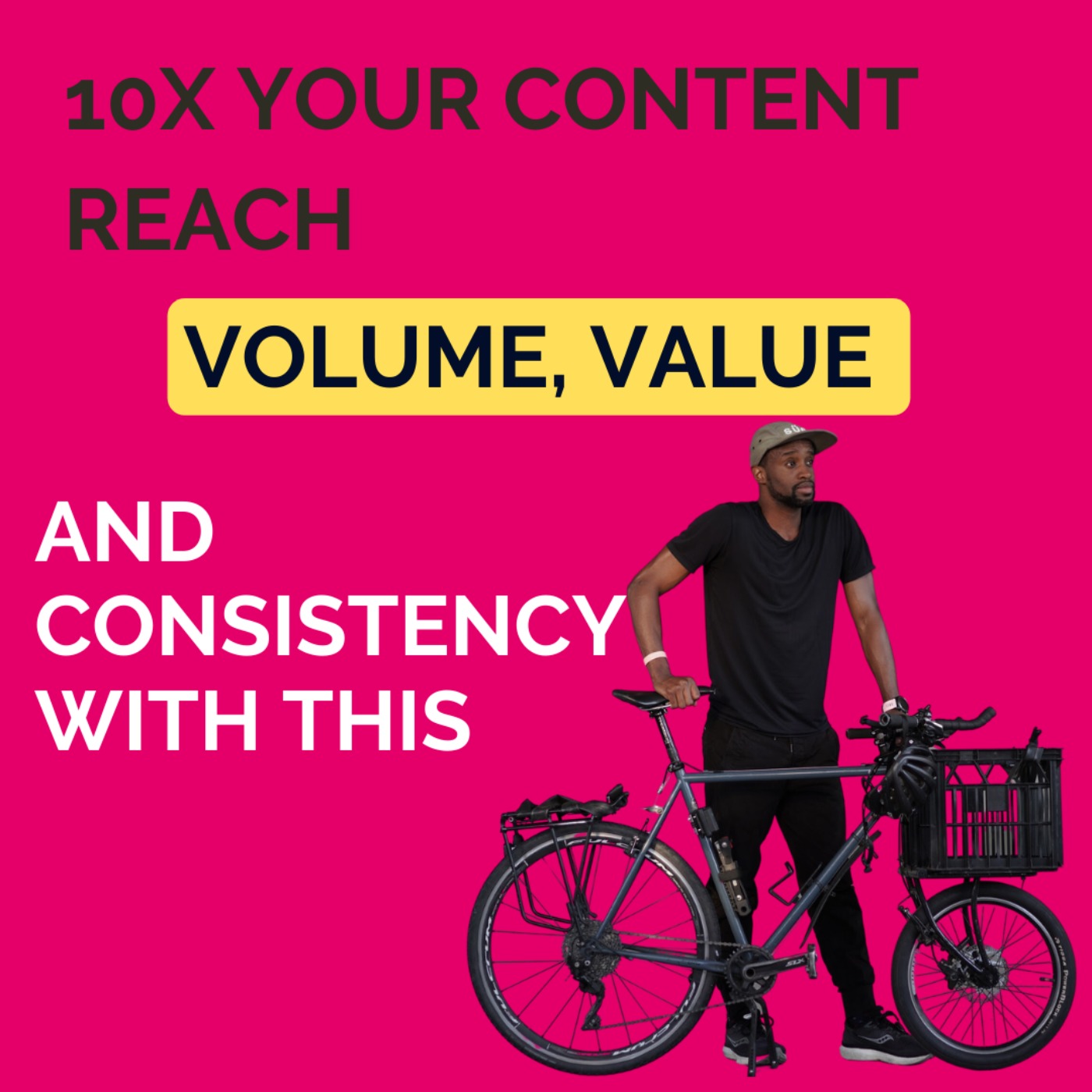 Do this to 10x your content reach, value, volume and consistency