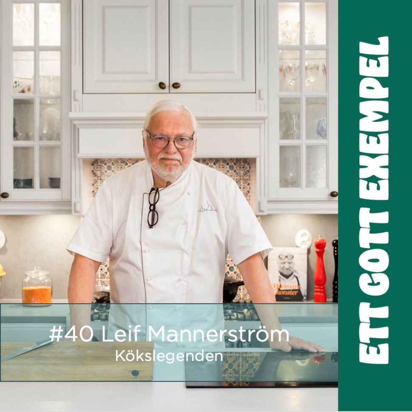 1/2 Kökslegenden Leif Mannerström med fru Lillian bjuder på fika, pratar mat och historia.