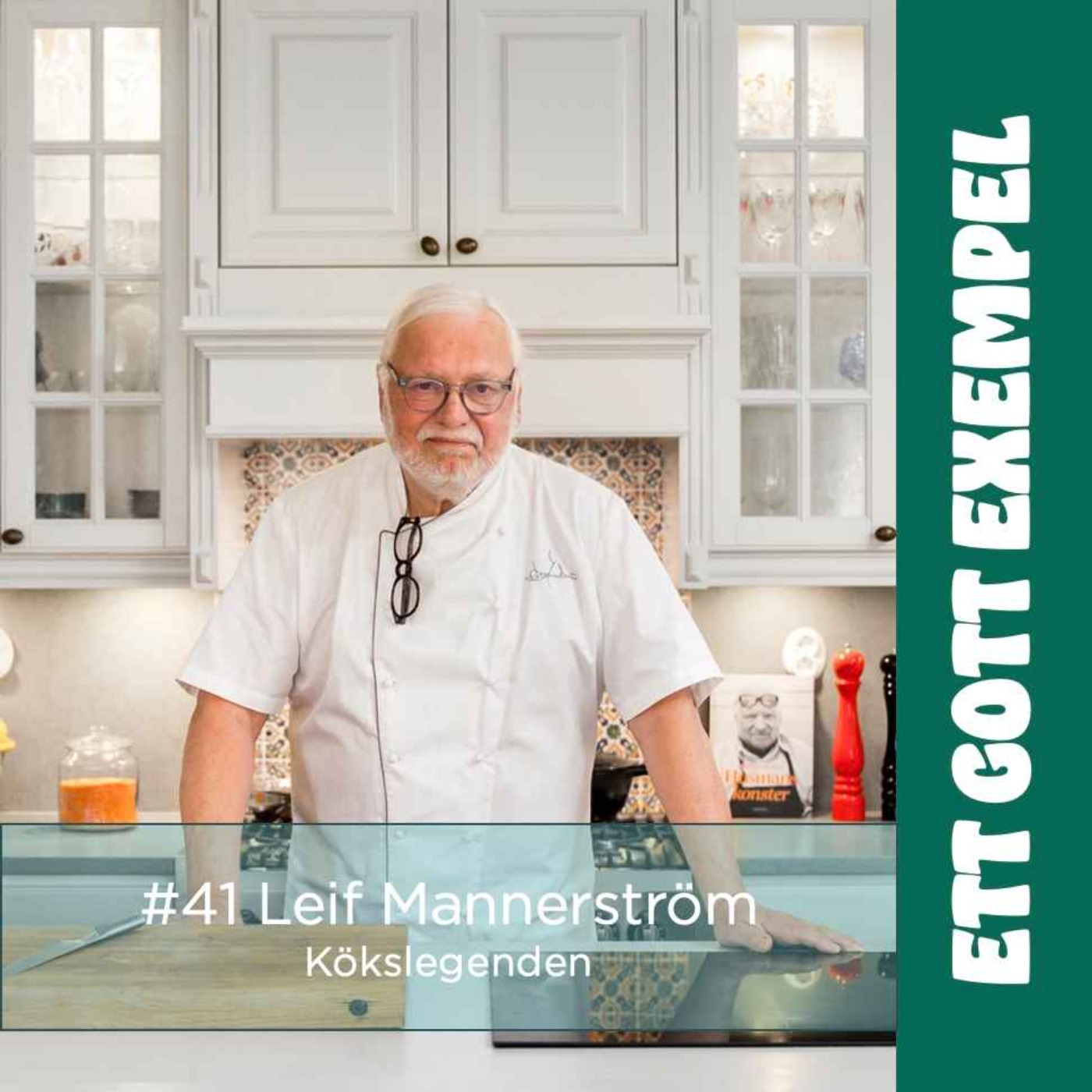 2/2 Kökslegenden Leif Mannerström med fru Lillian bjuder på fika, pratar mat och historia.